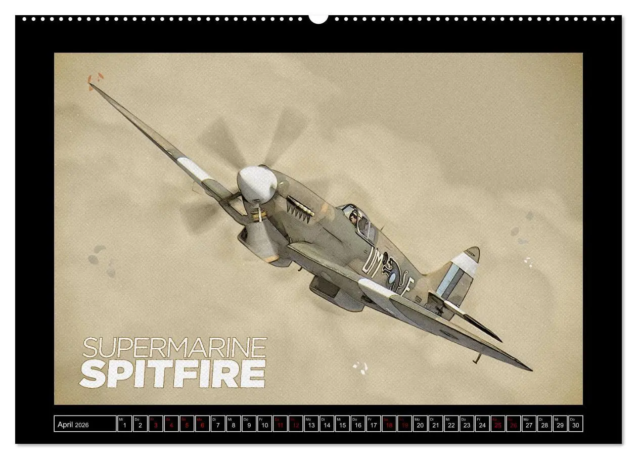 Bild: 9783457831557 | Aero Action Art - Luftfahrt Kunst (Wandkalender 2026 DIN A2 quer),...
