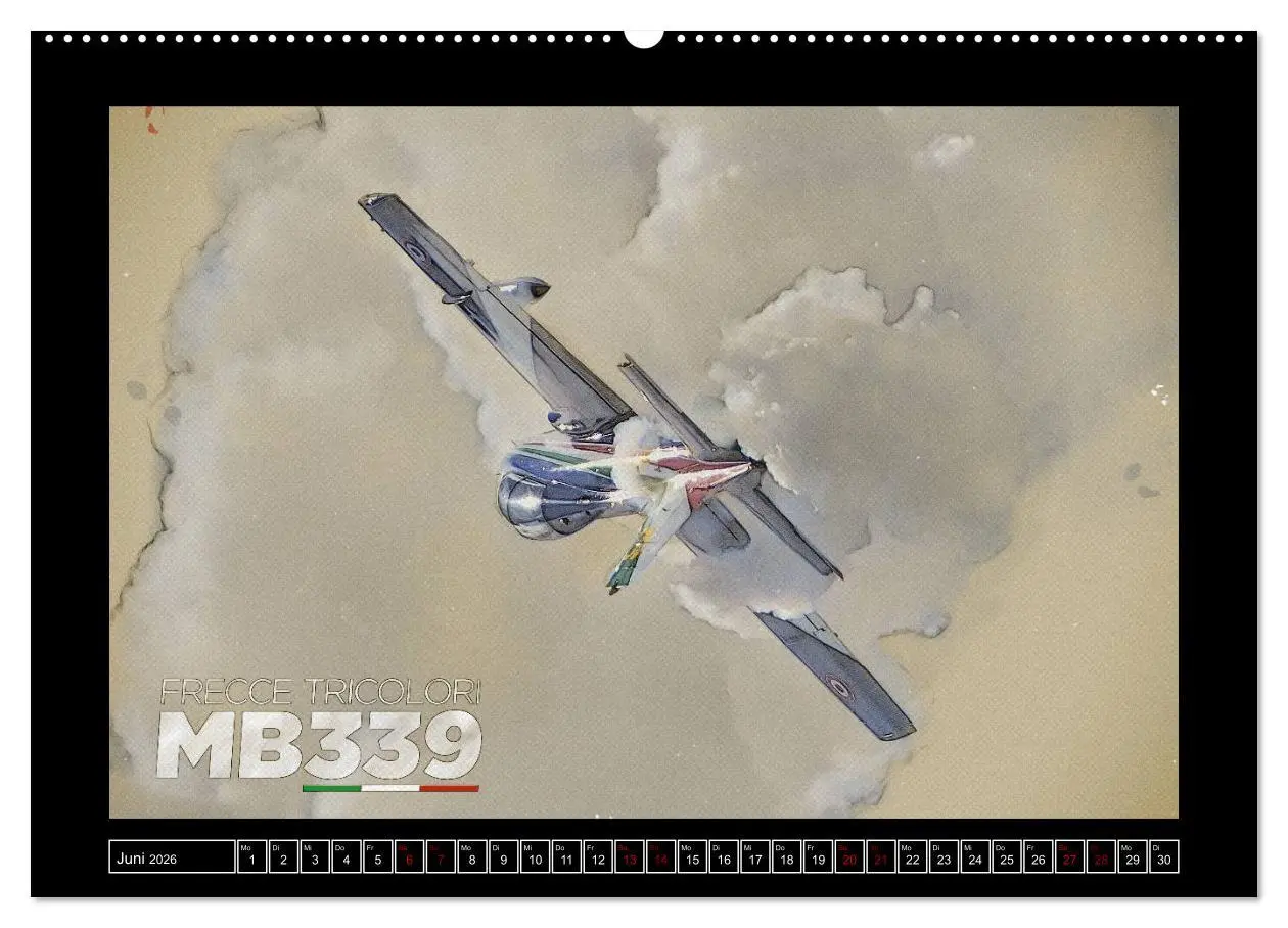 Bild: 9783457831557 | Aero Action Art - Luftfahrt Kunst (Wandkalender 2026 DIN A2 quer),...