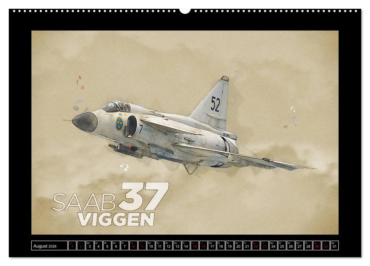 Bild: 9783457831557 | Aero Action Art - Luftfahrt Kunst (Wandkalender 2026 DIN A2 quer),...