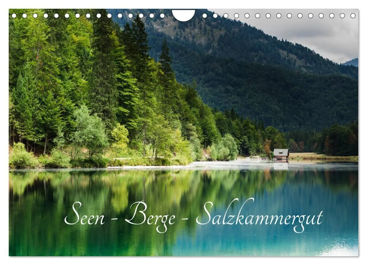 Cover: 9783569871557 | Seen - Berge - Salzkammergut (Wandkalender 2027 DIN A4 quer),...