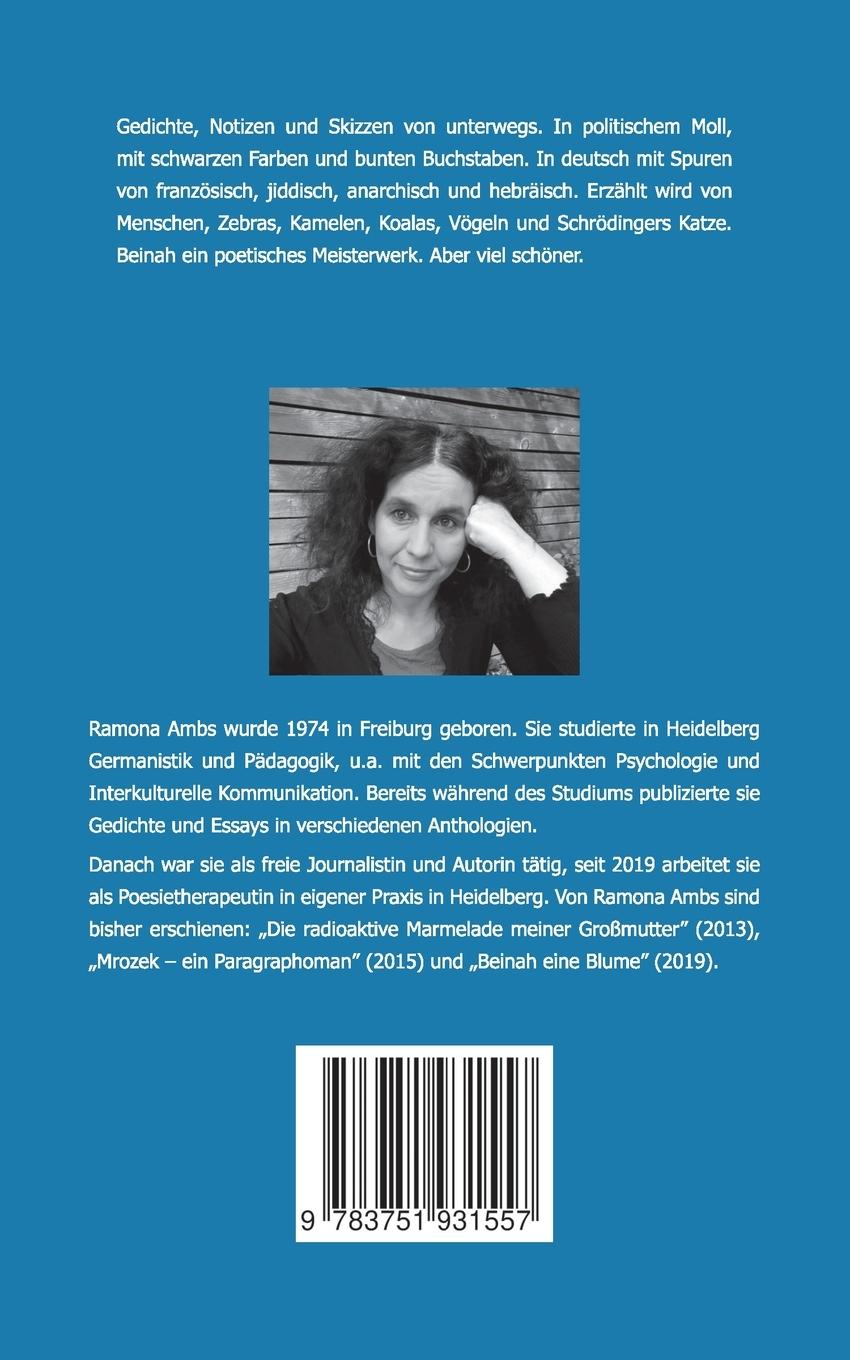 Rückseite: 9783751931557 | Manifest mit Vogel | Ramona Ambs | Taschenbuch | 128 S. | Deutsch