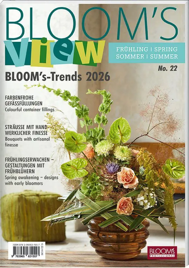 Cover: 9783965631557 | BLOOM's VIEW 1/2026 (No.23) | Frühling/Sommer | Team BLOOM's | Buch