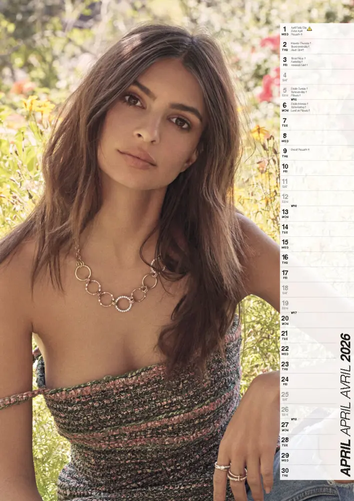 Bild: 9798893611557 | Emily Ratajkowski Kalender 2026 | Blurred Lines Girl | Kalender | 2026