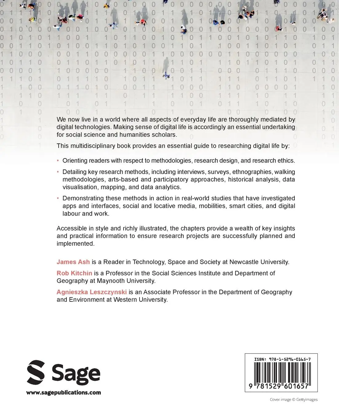 Rückseite: 9781529601657 | Researching Digital Life | James Ash (u. a.) | Taschenbuch | Paperback