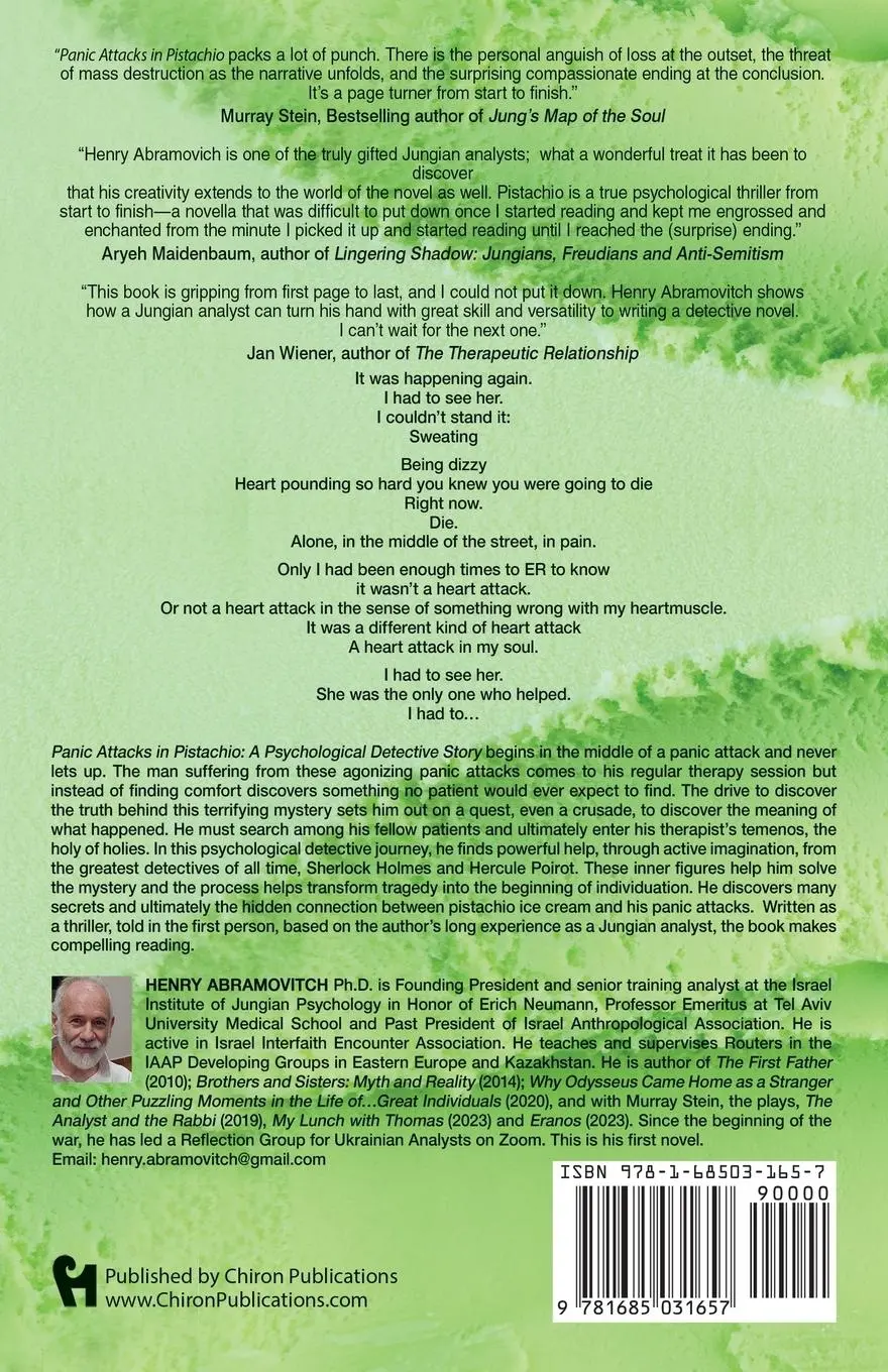 Rückseite: 9781685031657 | Panic Attacks in Pistachio | A Psychological Detective Story | Buch