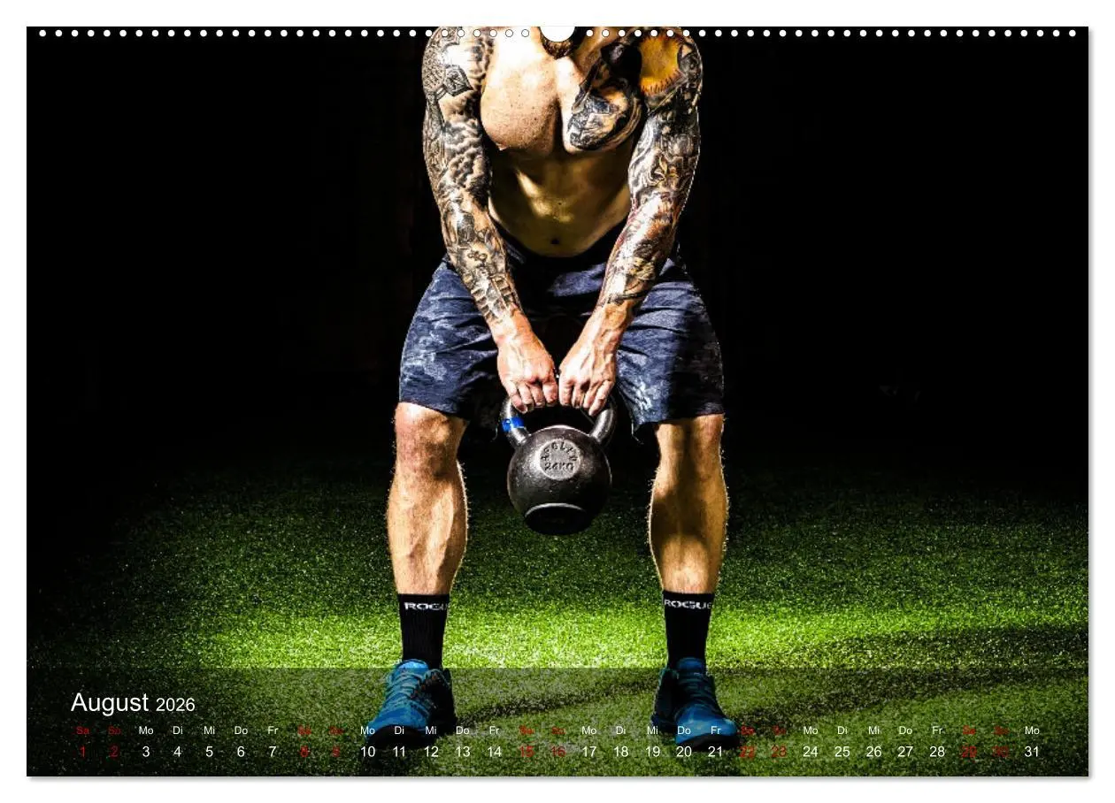Bild: 9783457441657 | Kraftsport (hochwertiger Premium Wandkalender 2026 DIN A2 quer),...