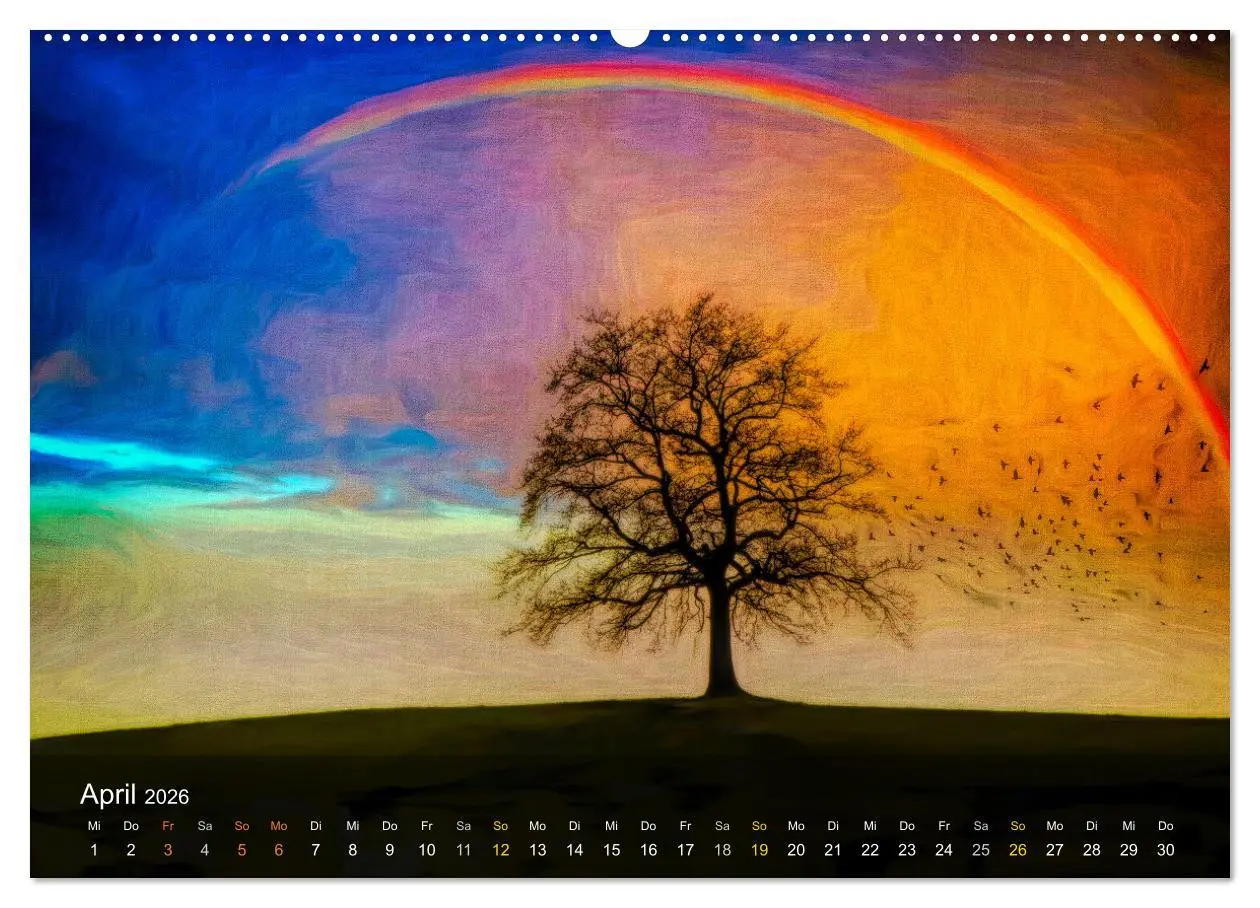 Bild: 9783457511657 | Das Schweigen der Bäume (Wandkalender 2026 DIN A2 quer), CALVENDO...