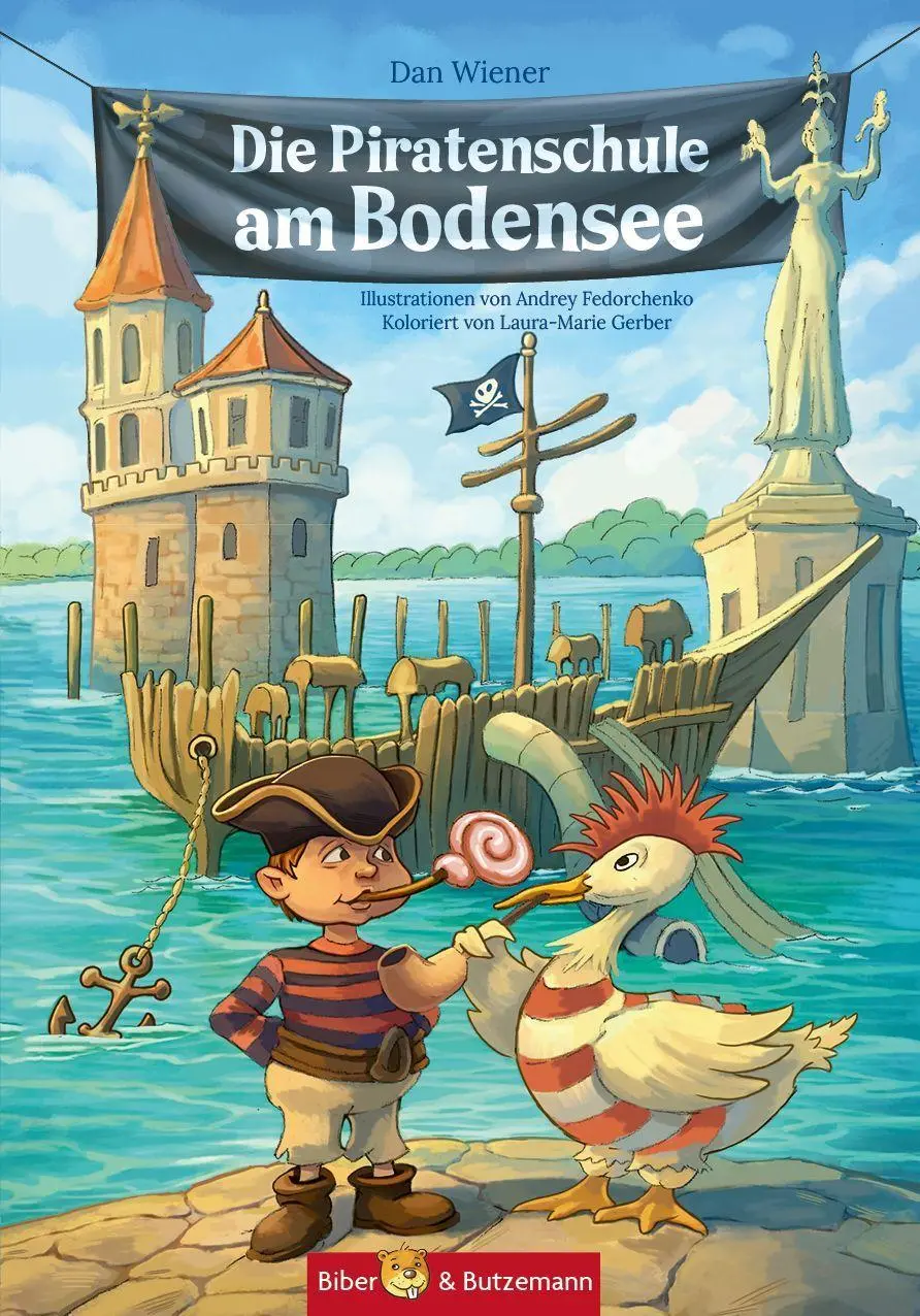 Cover: 9783959161657 | Die Piratenschule am Bodensee | Dan Wiener | Buch | 128 S. | Deutsch
