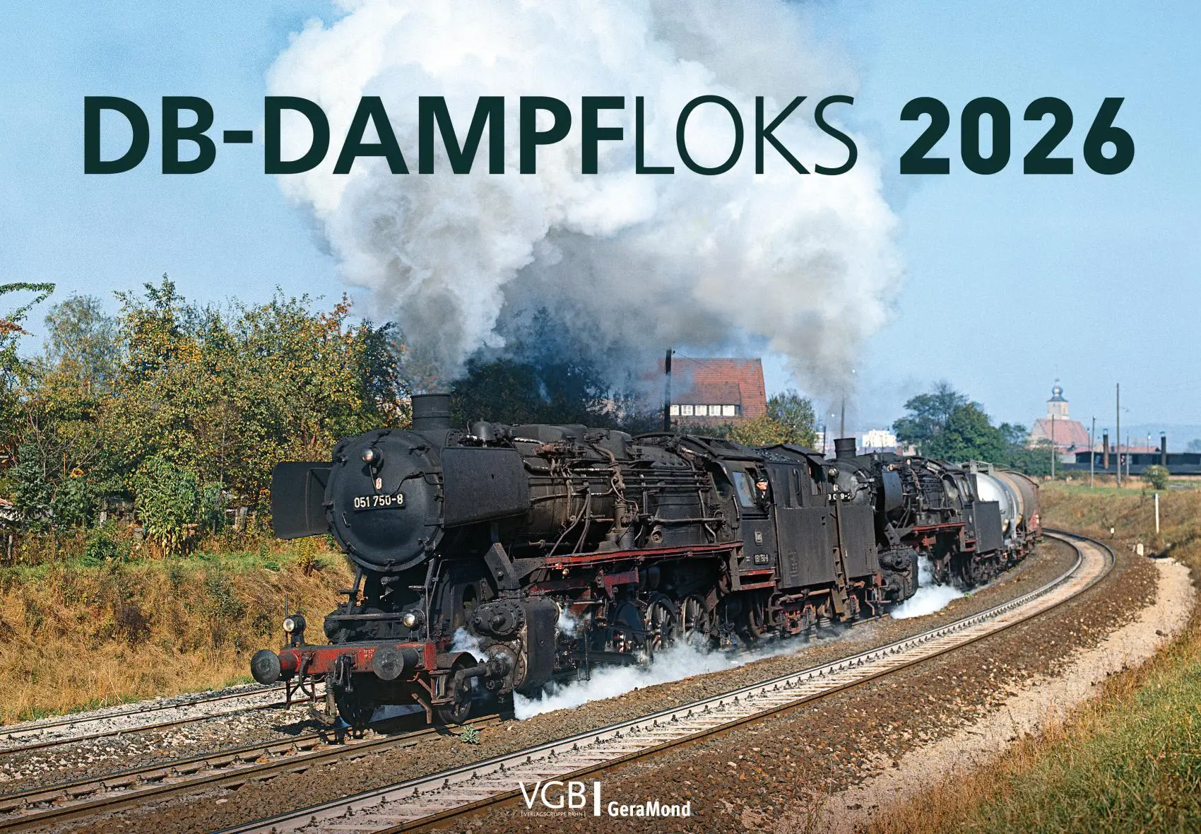 Cover: 9783987021657 | DB-Dampfloks 2026 | Kalender | 14 S. | Deutsch | 2026