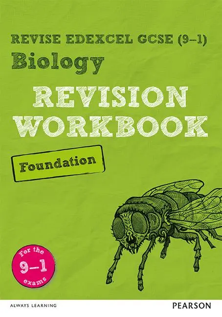 Cover: 9781292131757 | Pearson REVISE Edexcel GCSE Biology (Foundation) Revision Workbook...