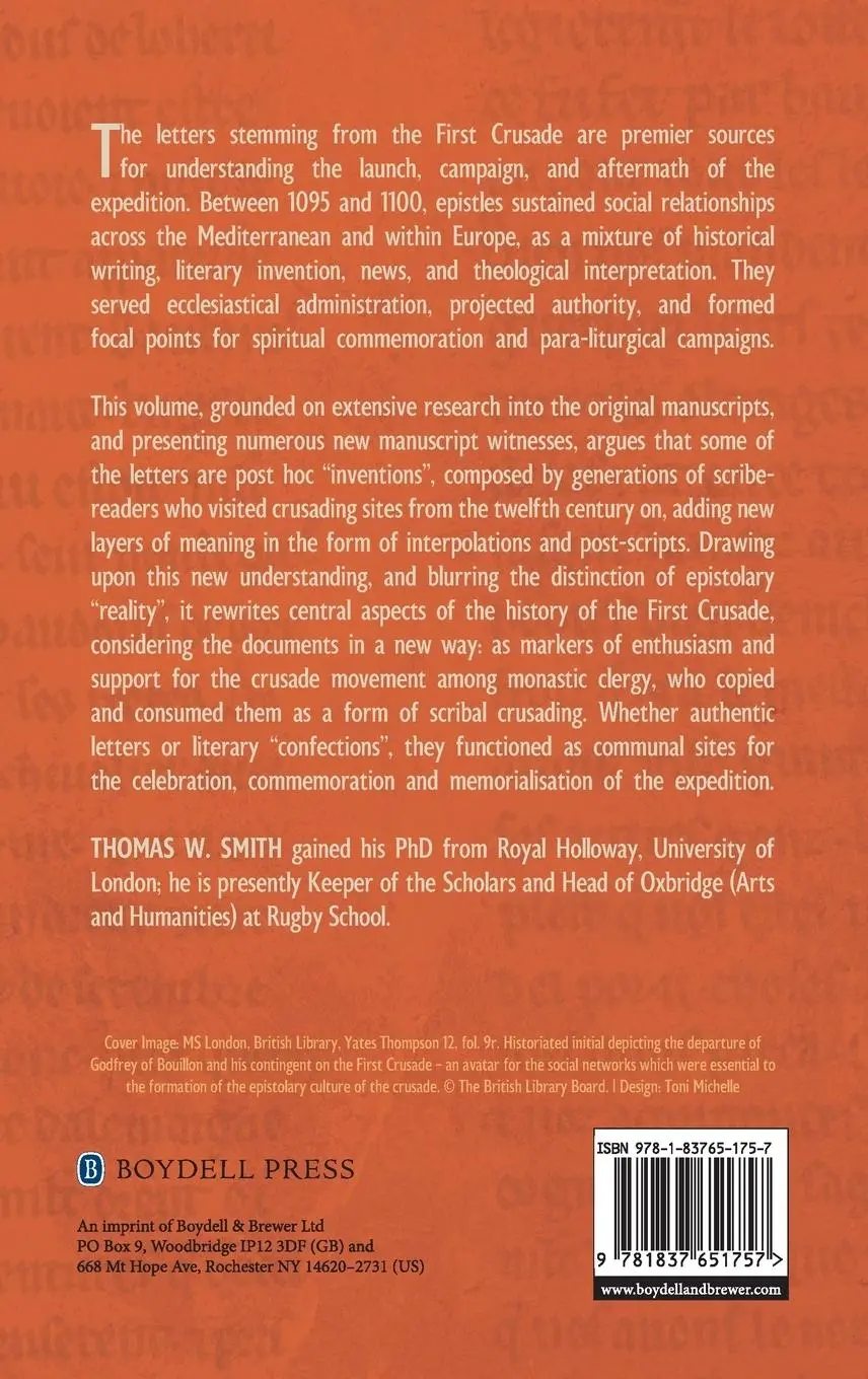 Rückseite: 9781837651757 | Rewriting the First Crusade | Epistolary Culture in the Middle Ages