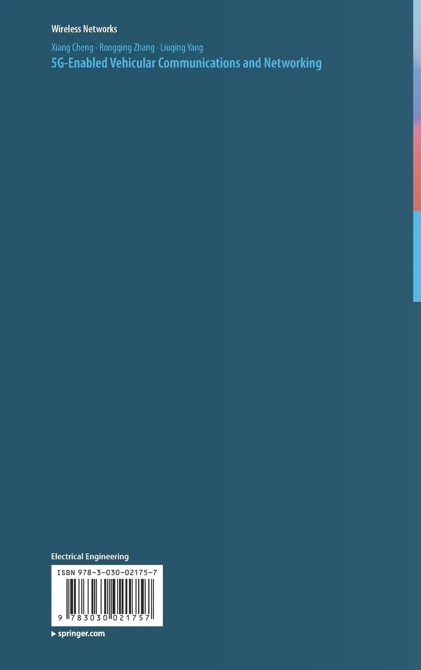 Rückseite: 9783030021757 | 5G-Enabled Vehicular Communications and Networking | Cheng (u. a.)