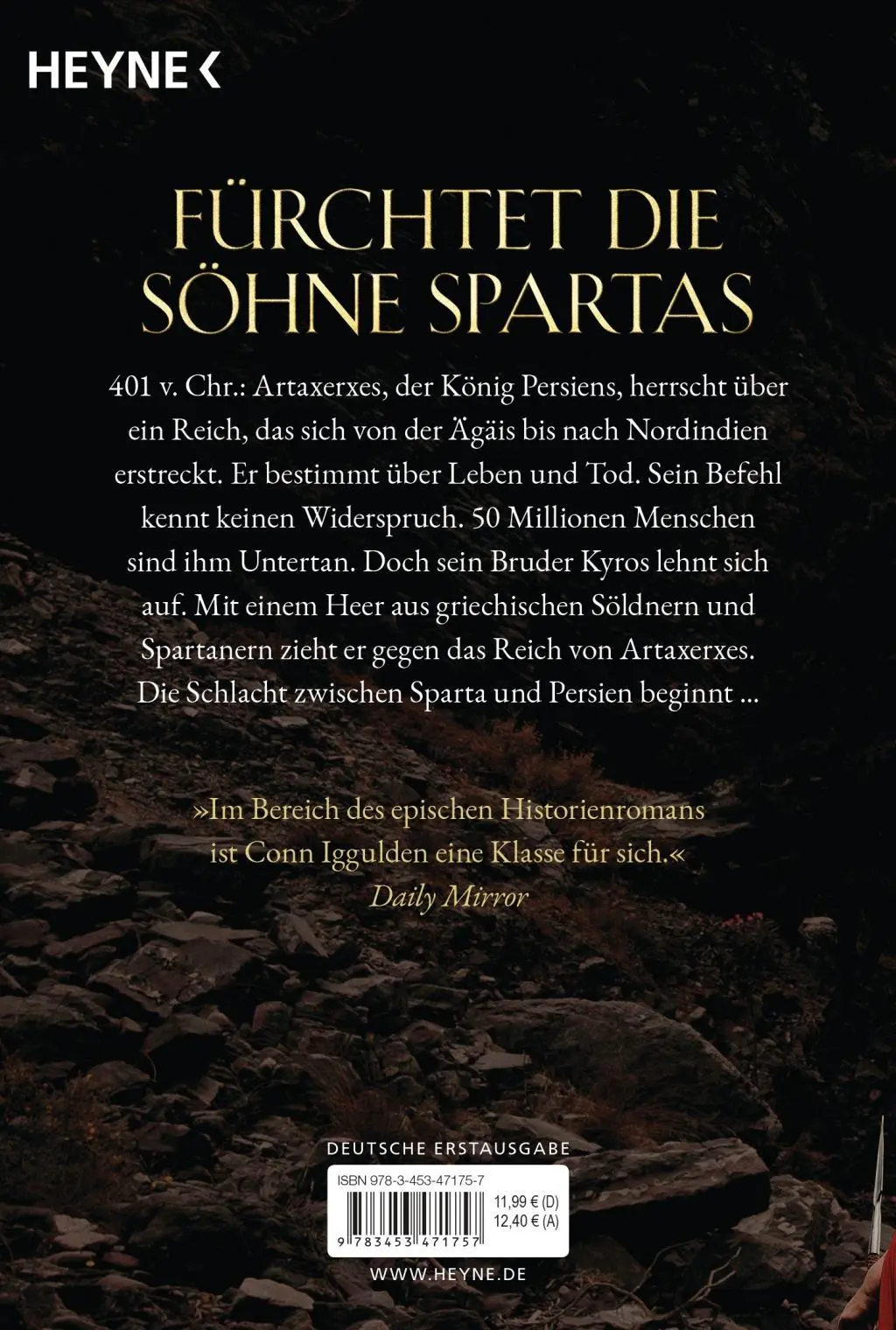 Bild: 9783453471757 | Sparta | Roman | Conn Iggulden | Taschenbuch | 576 S. | Deutsch | 2019