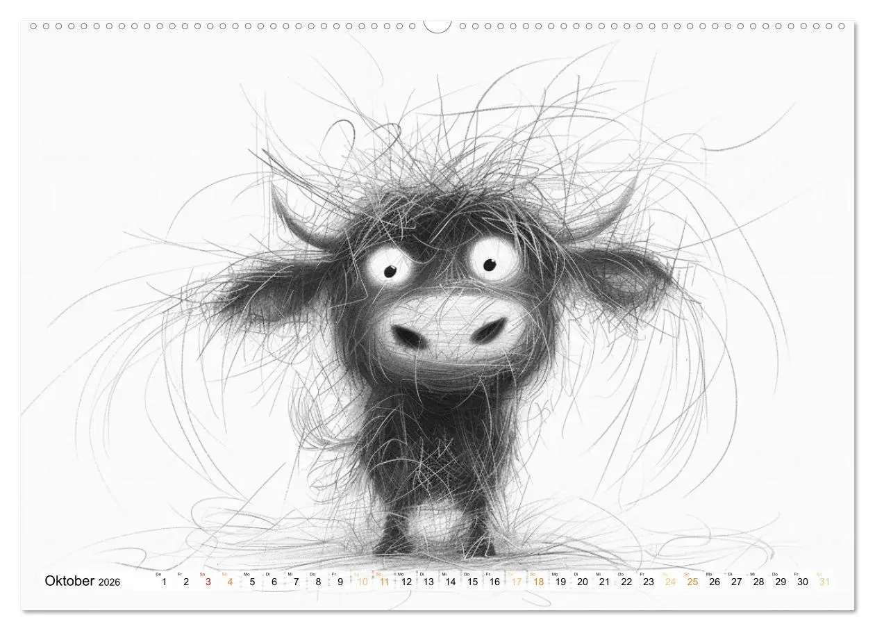 Bild: 9783457361757 | Tierisches Tohuwabohu (hochwertiger Premium Wandkalender 2026 DIN...