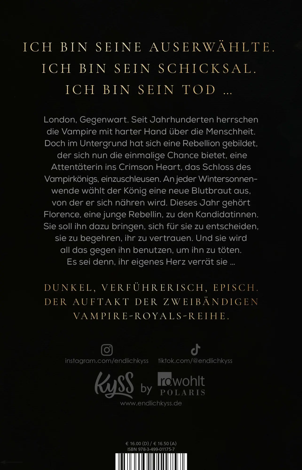 Rückseite: 9783499011757 | When The King Falls | Marie Niehoff | Taschenbuch | 416 S. | Deutsch