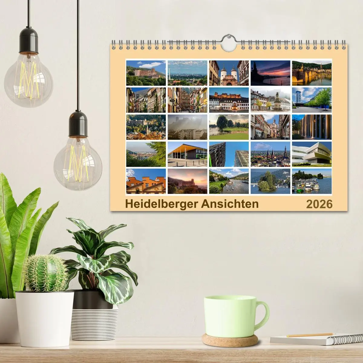 Bild: 9783516071757 | Heidelberg Views - Heidelberger Ansichten (Wandkalender 2026 DIN A4...