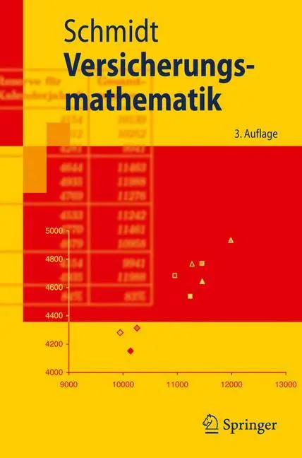 Cover: 9783642011757 | Versicherungsmathematik | Klaus D. Schmidt | Taschenbuch | Paperback