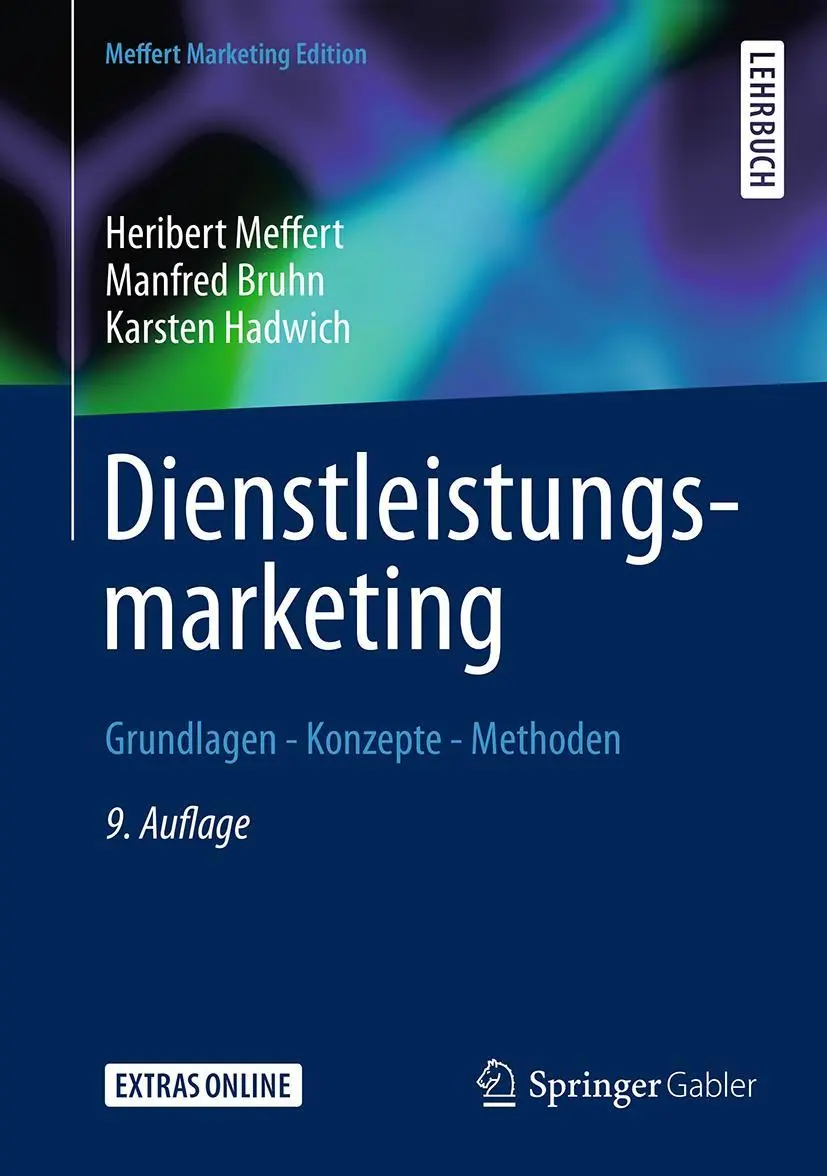 Cover: 9783658191757 | Dienstleistungsmarketing | Grundlagen - Konzepte - Methoden | Buch | x Cover: 9783658191757 | Dienstleistungsmarketing | Grundlagen - Konzepte - Methoden | Buch | x