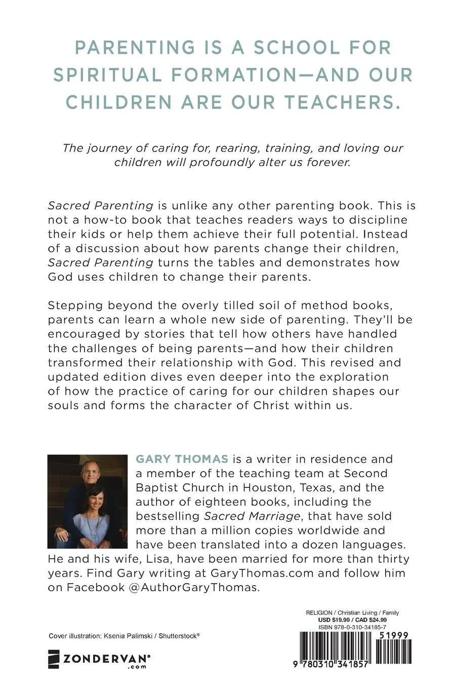 Rückseite: 9780310341857 | Sacred Parenting | How Raising Children Shapes Our Souls | Gary Thomas