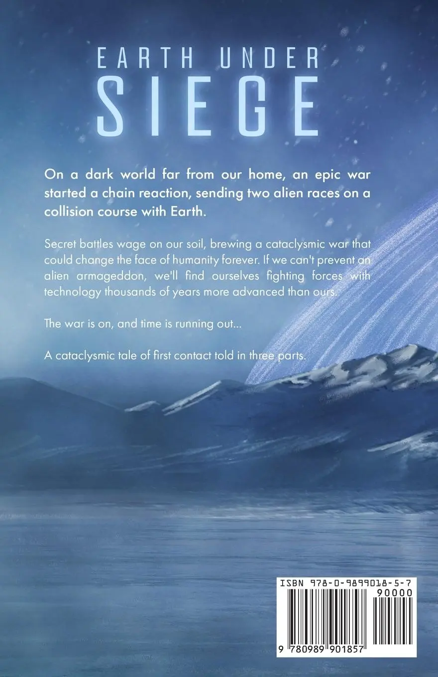 Rückseite: 9780989901857 | Earth Under Siege | The Colliding Worlds Chronicles | Rachel Aukes