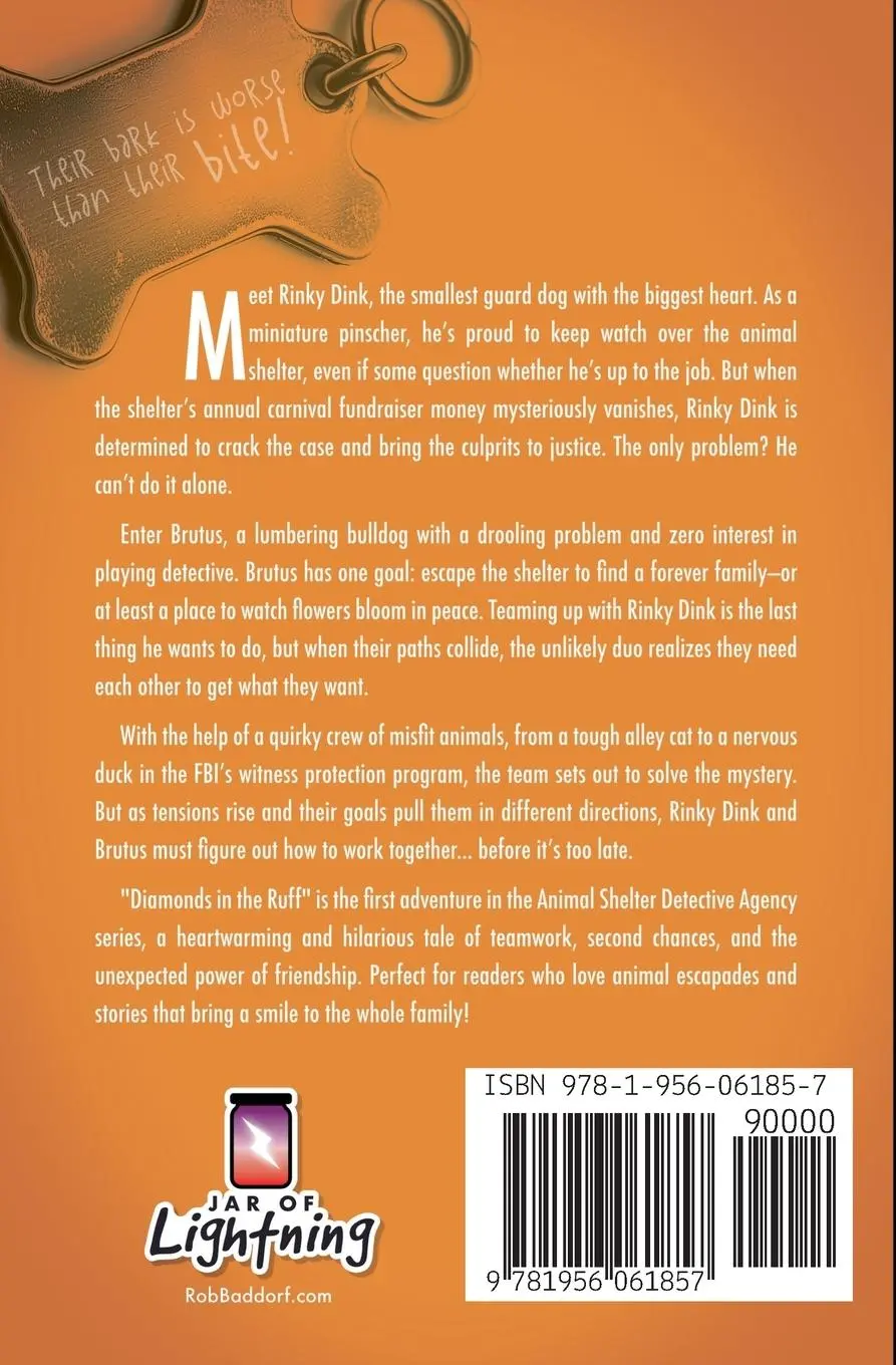 Rückseite: 9781956061857 | Animal Shelter Detective Agency, Book 1 | Diamonds in the Ruff | Buch