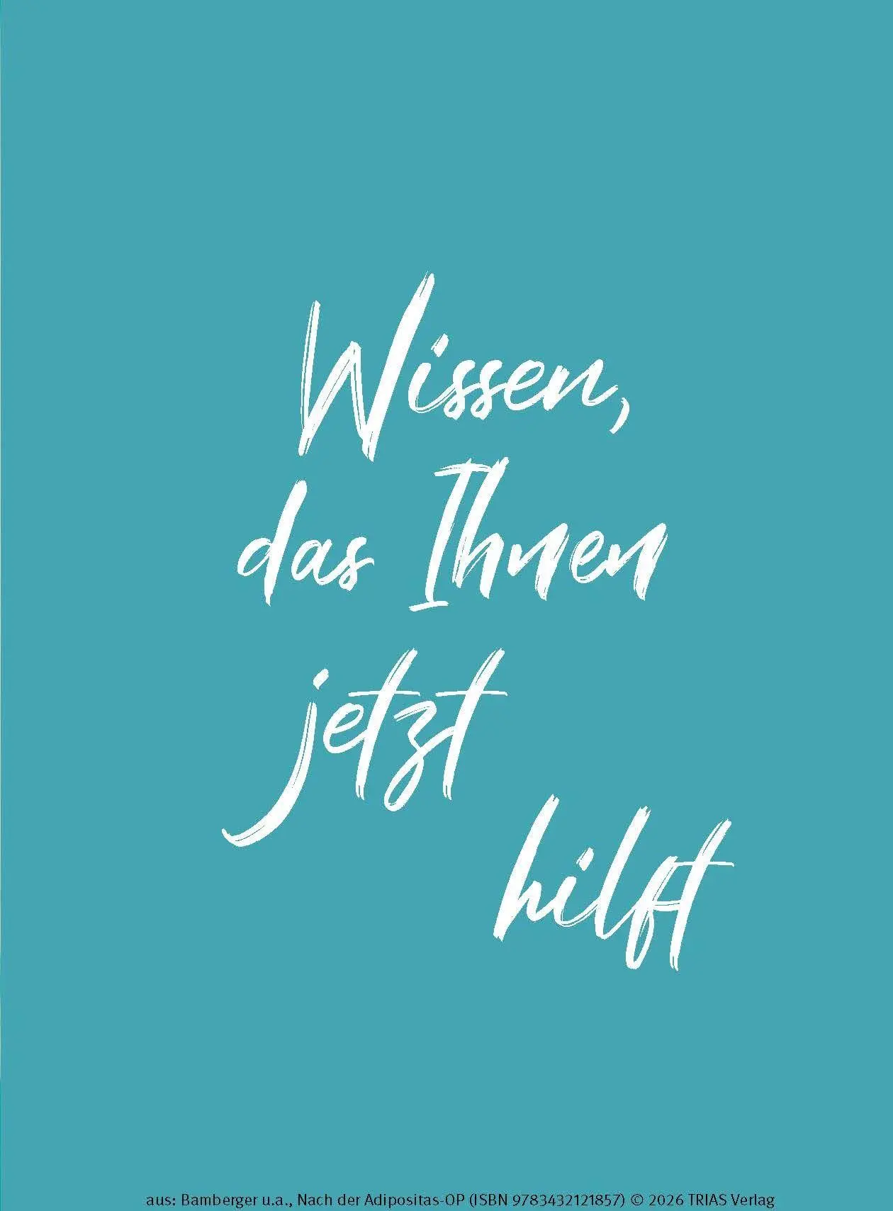 Bild: 9783432121857 | Nach der Adipositas-OP | Charlotte Bamberger (u. a.) | Taschenbuch