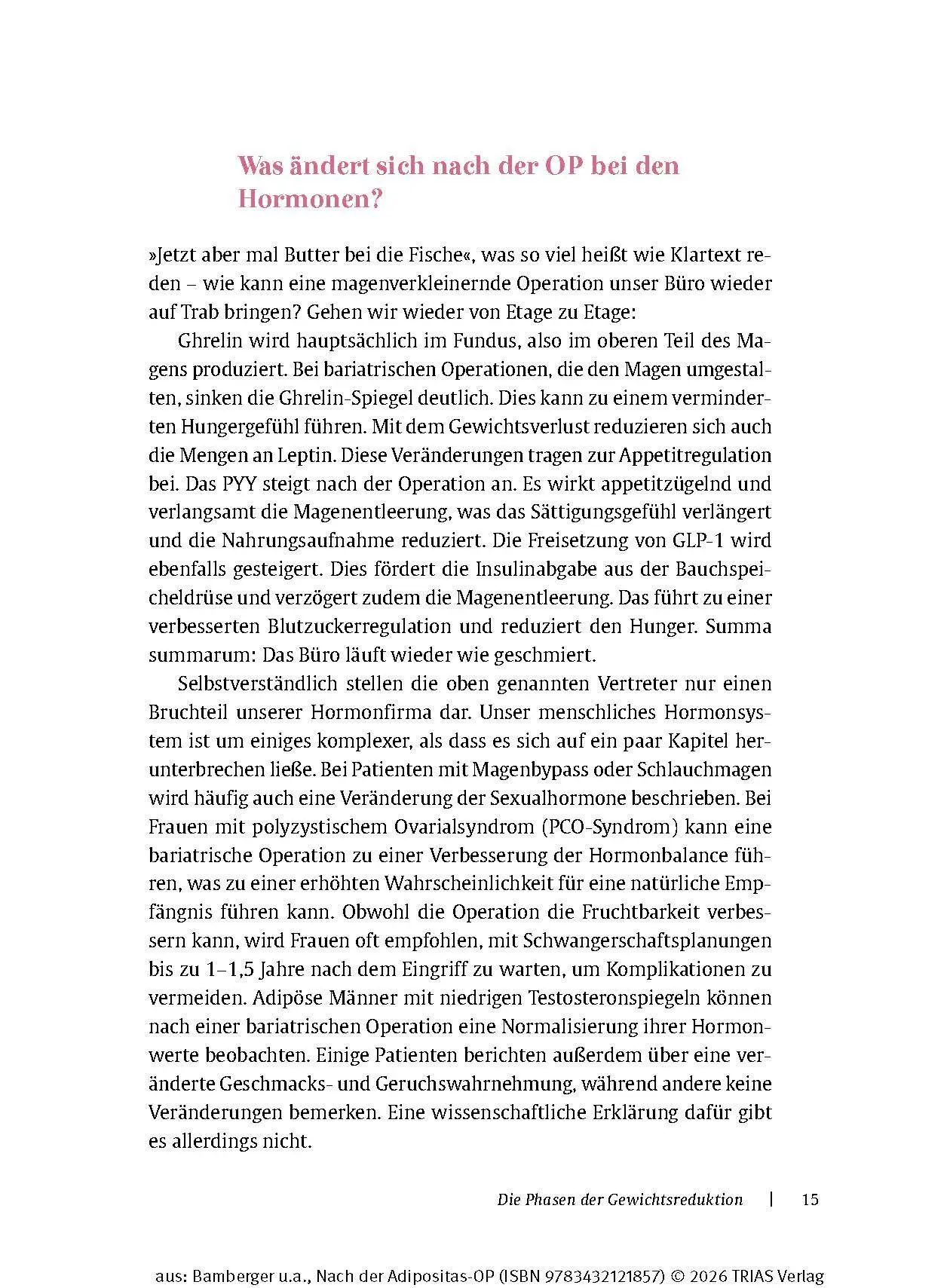 Bild: 9783432121857 | Nach der Adipositas-OP | Charlotte Bamberger (u. a.) | Taschenbuch