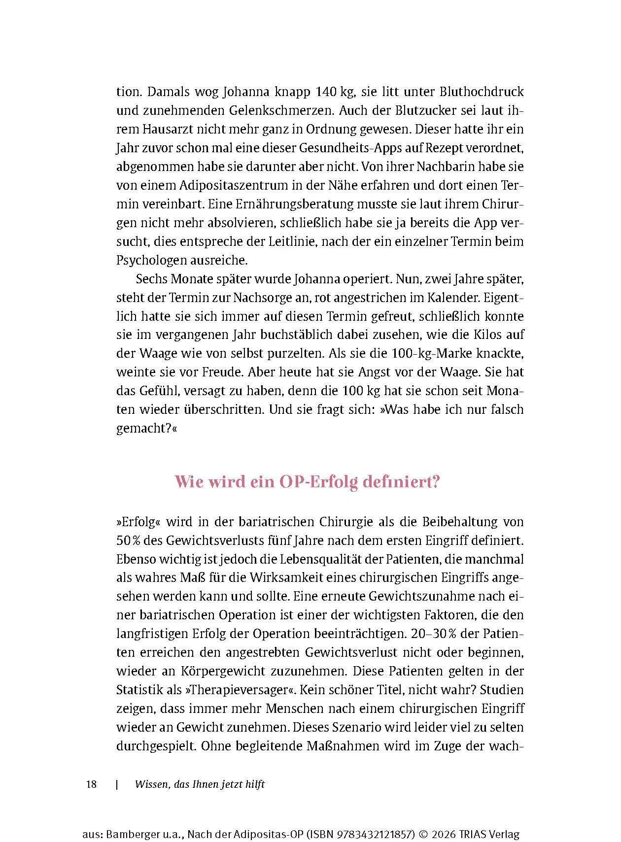 Bild: 9783432121857 | Nach der Adipositas-OP | Charlotte Bamberger (u. a.) | Taschenbuch