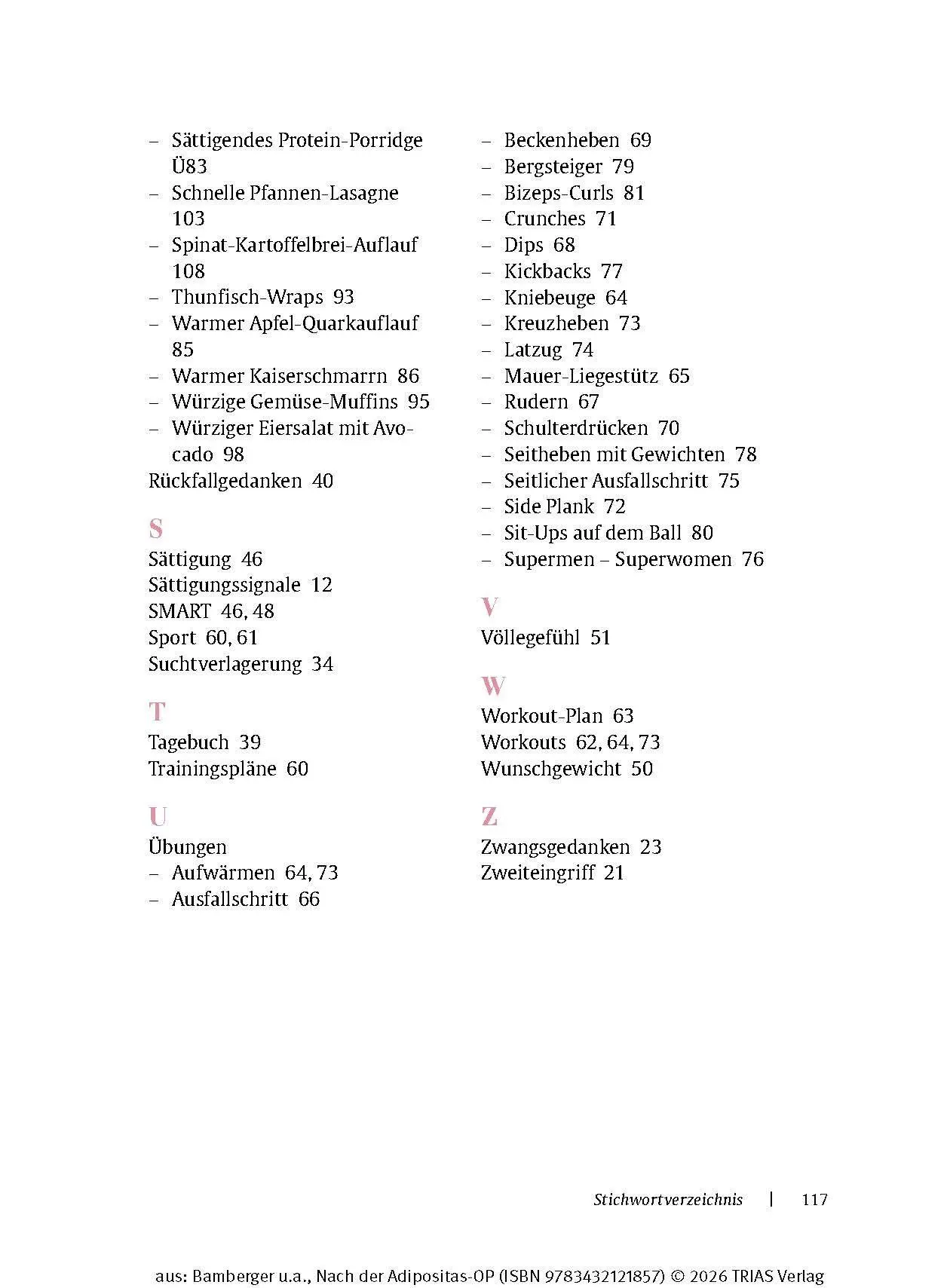 Bild: 9783432121857 | Nach der Adipositas-OP | Charlotte Bamberger (u. a.) | Taschenbuch