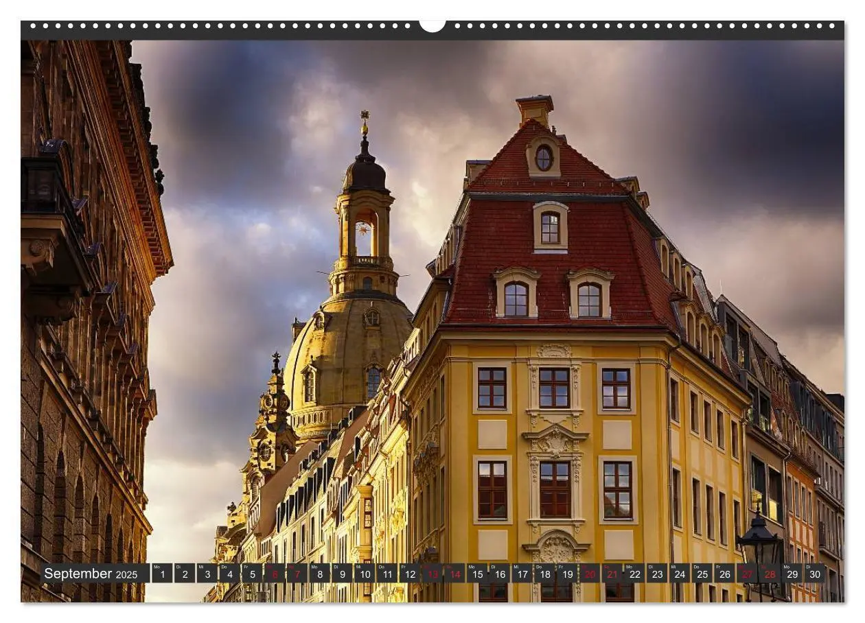 Bild: 9783435711857 | Dresden - Die Frauenkirche (hochwertiger Premium Wandkalender 2025...