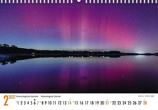 Bild: 9783443011857 | Meteorologischer Kalender 2027 Meteorological Calendar | Gesellschaft