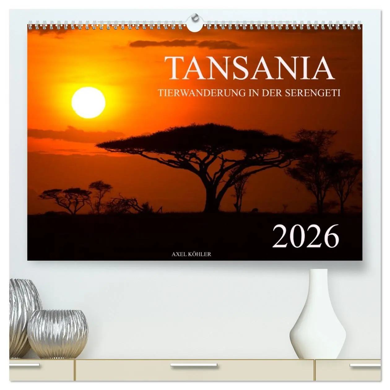 Cover: 9783457731857 | Tansania - Tierwanderung in der Serengeti (hochwertiger Premium...