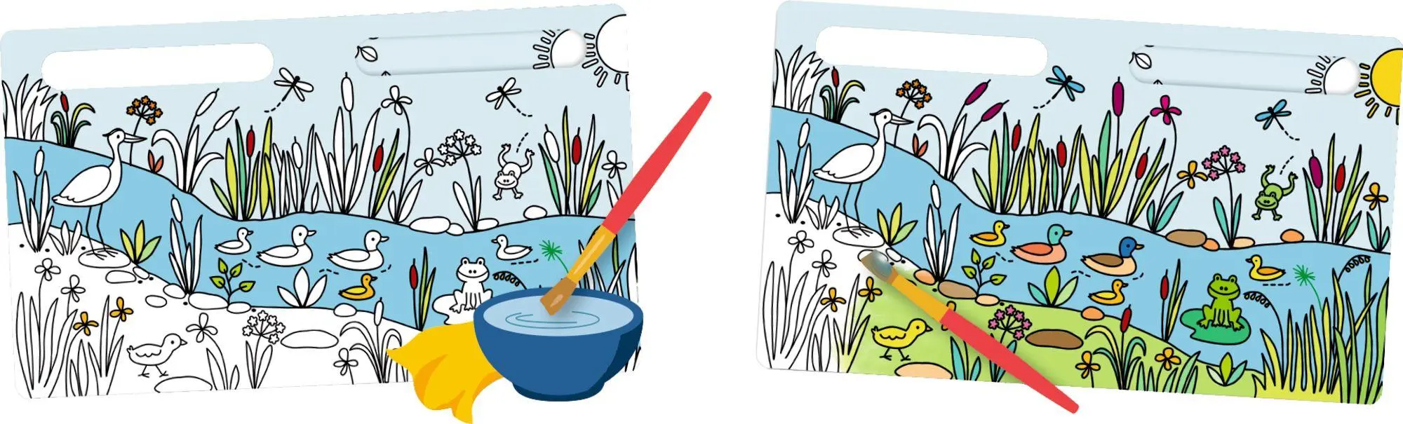 Bild: 9783649651857 | Mein erster Wasser-Malspaß | Natur | Elisabeth Morais | Buch | 10 S.