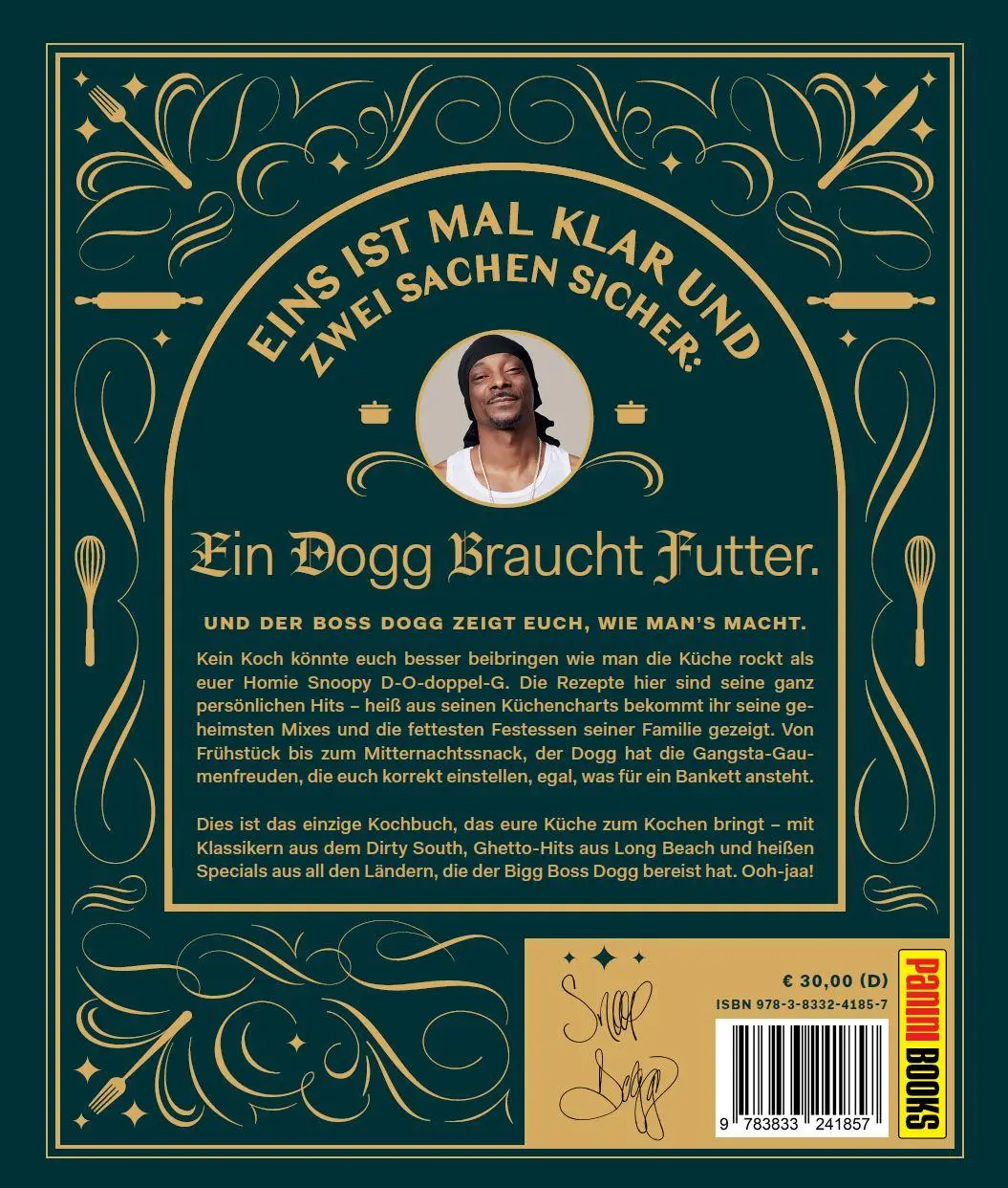Rückseite: 9783833241857 | Snoop Dogg: Vom Gangsta zum Gourmet | Snoop Dogg | Buch | 192 S.