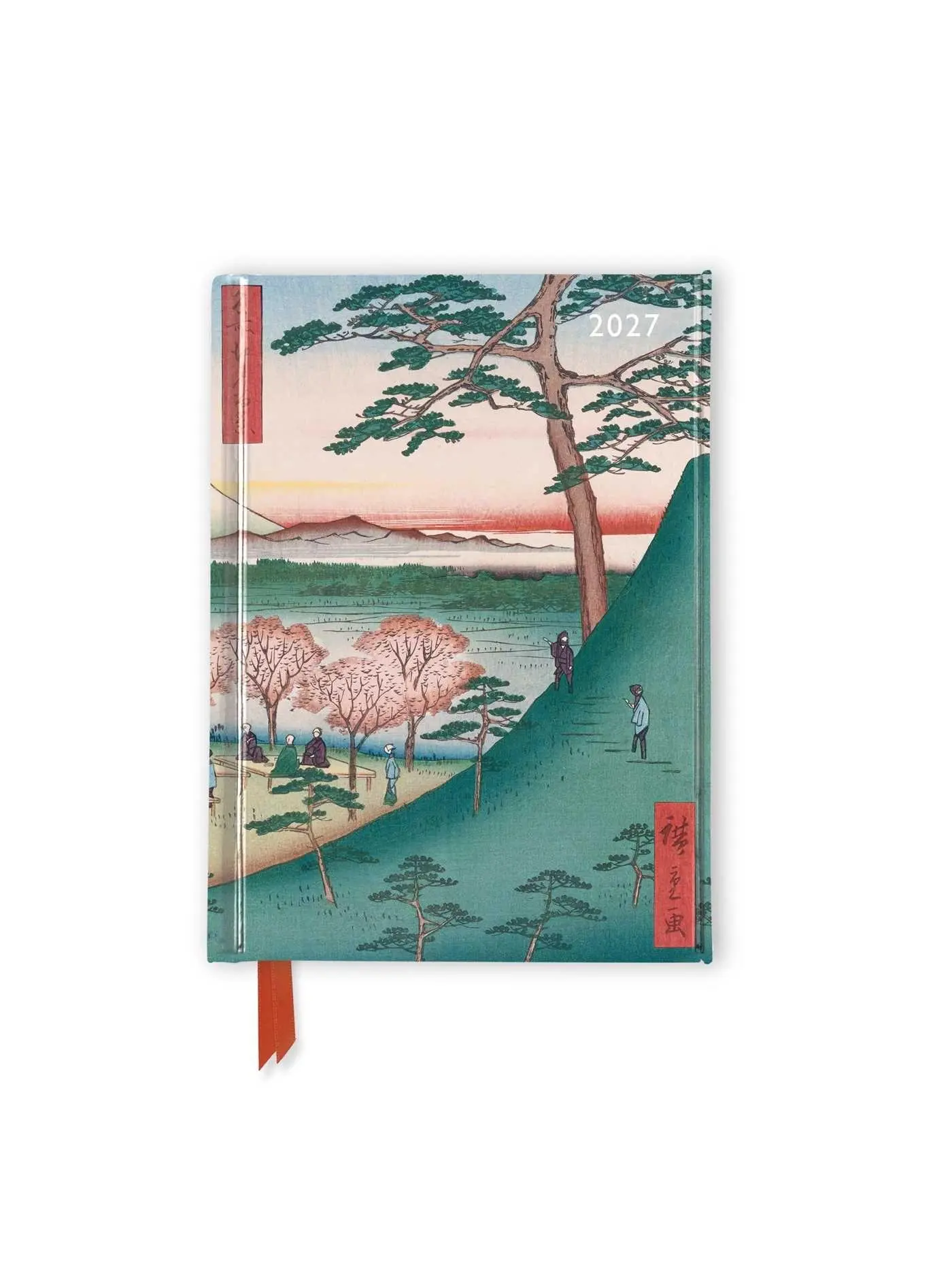 Cover: 9781806941957 | Utagawa Hiroshige - Meguro - Taschenkalender 2027 | Tree Flame | 2027