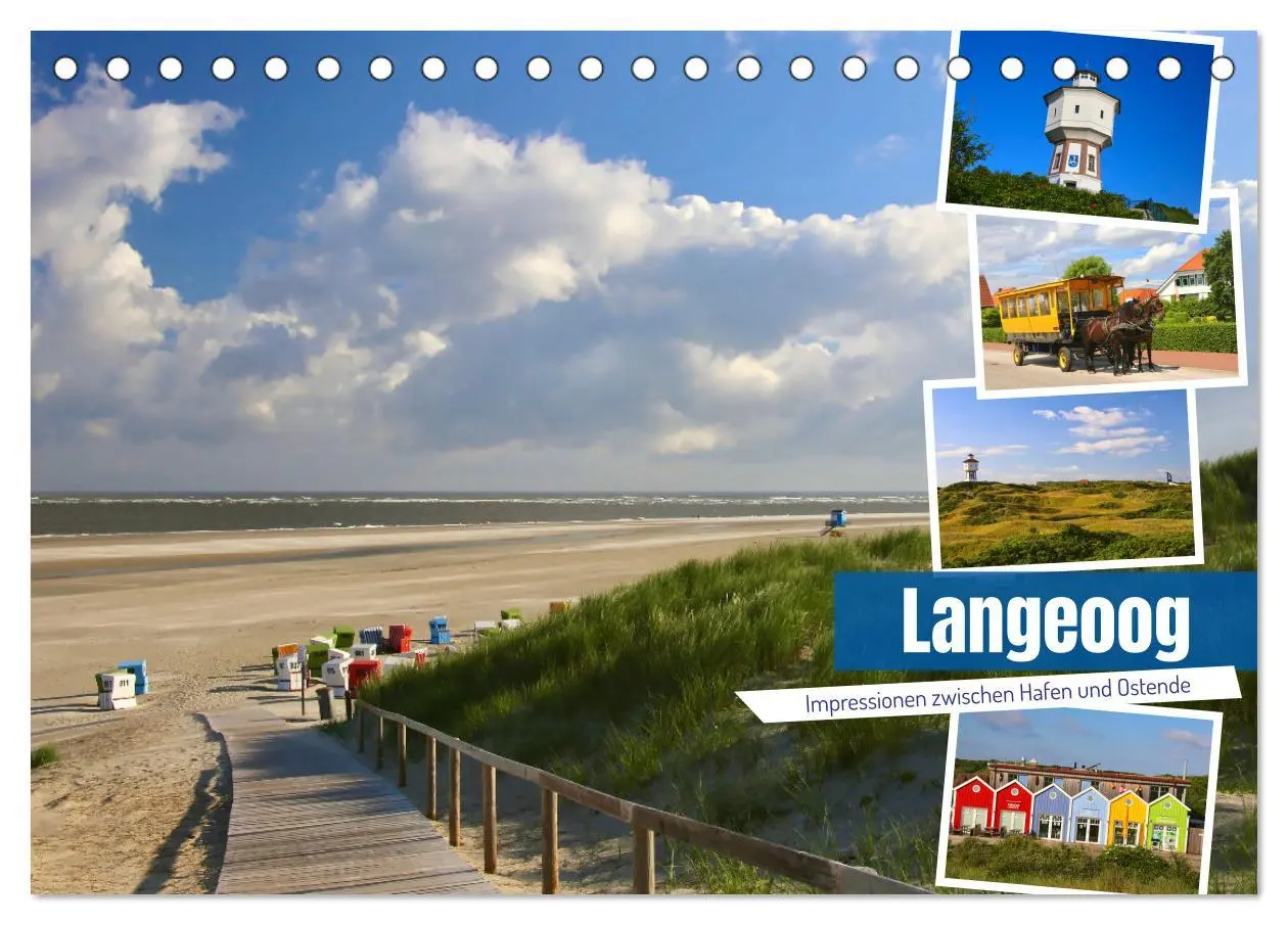 Cover: 9783457891957 | Langeoog 2026. Impressionen zwischen Hafen und Ostende...