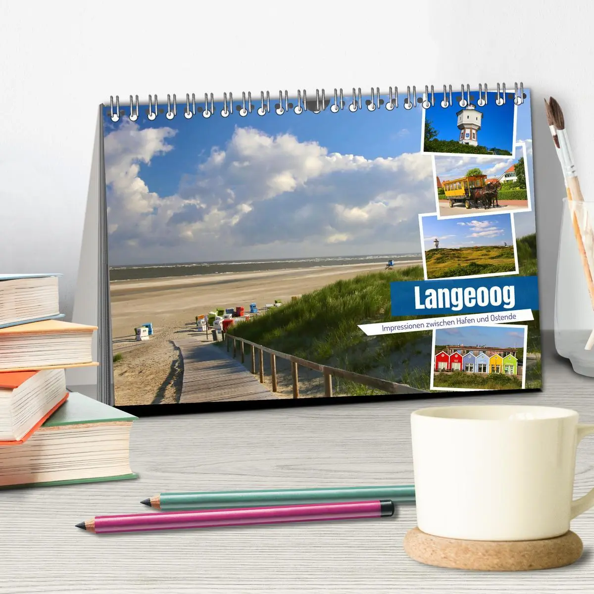 Bild: 9783457891957 | Langeoog 2026. Impressionen zwischen Hafen und Ostende...