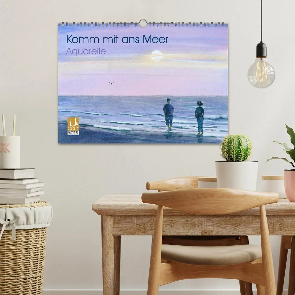 Bild: 9783516051957 | Komm mit ans Meer - Aquarelle (Wandkalender 2026 DIN A3 quer),...