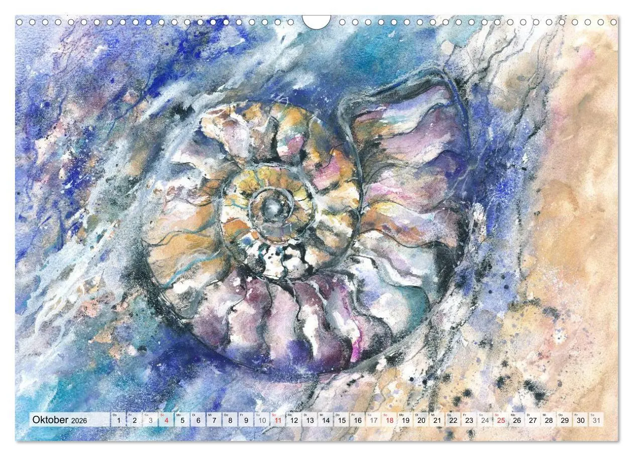 Bild: 9783516051957 | Komm mit ans Meer - Aquarelle (Wandkalender 2026 DIN A3 quer),...