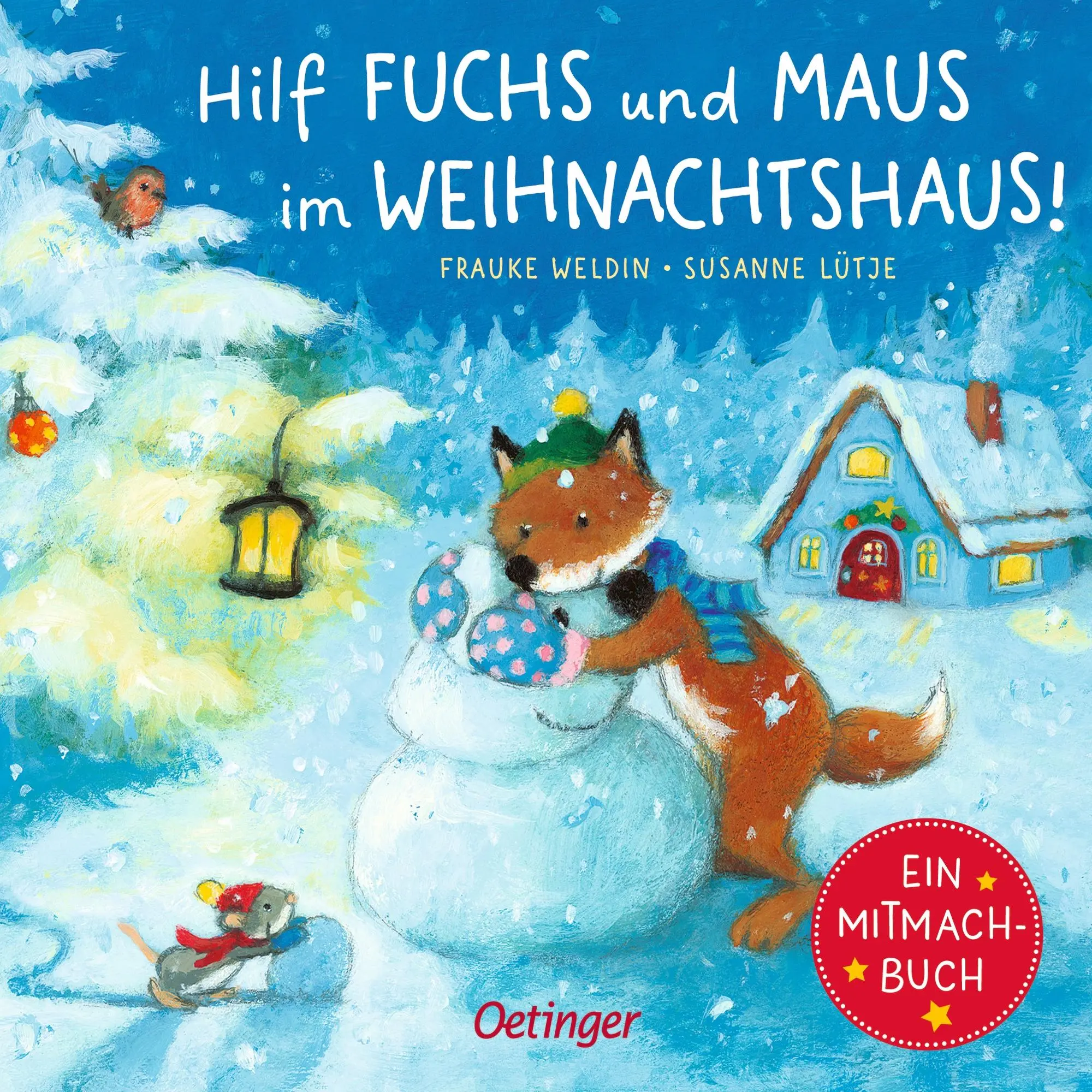 Cover: 9783751201957 | Hilf Fuchs und Maus im Weihnachtshaus! | Ein Mitmachbuch | Lütje Cover: 9783751201957 | Hilf Fuchs und Maus im Weihnachtshaus! | Ein Mitmachbuch | Lütje