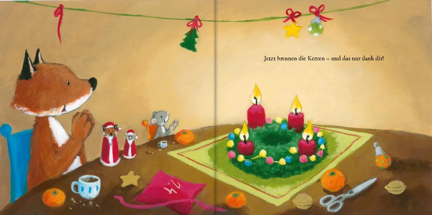 Bild: 9783751201957 | Hilf Fuchs und Maus im Weihnachtshaus! | Ein Mitmachbuch | Lütje