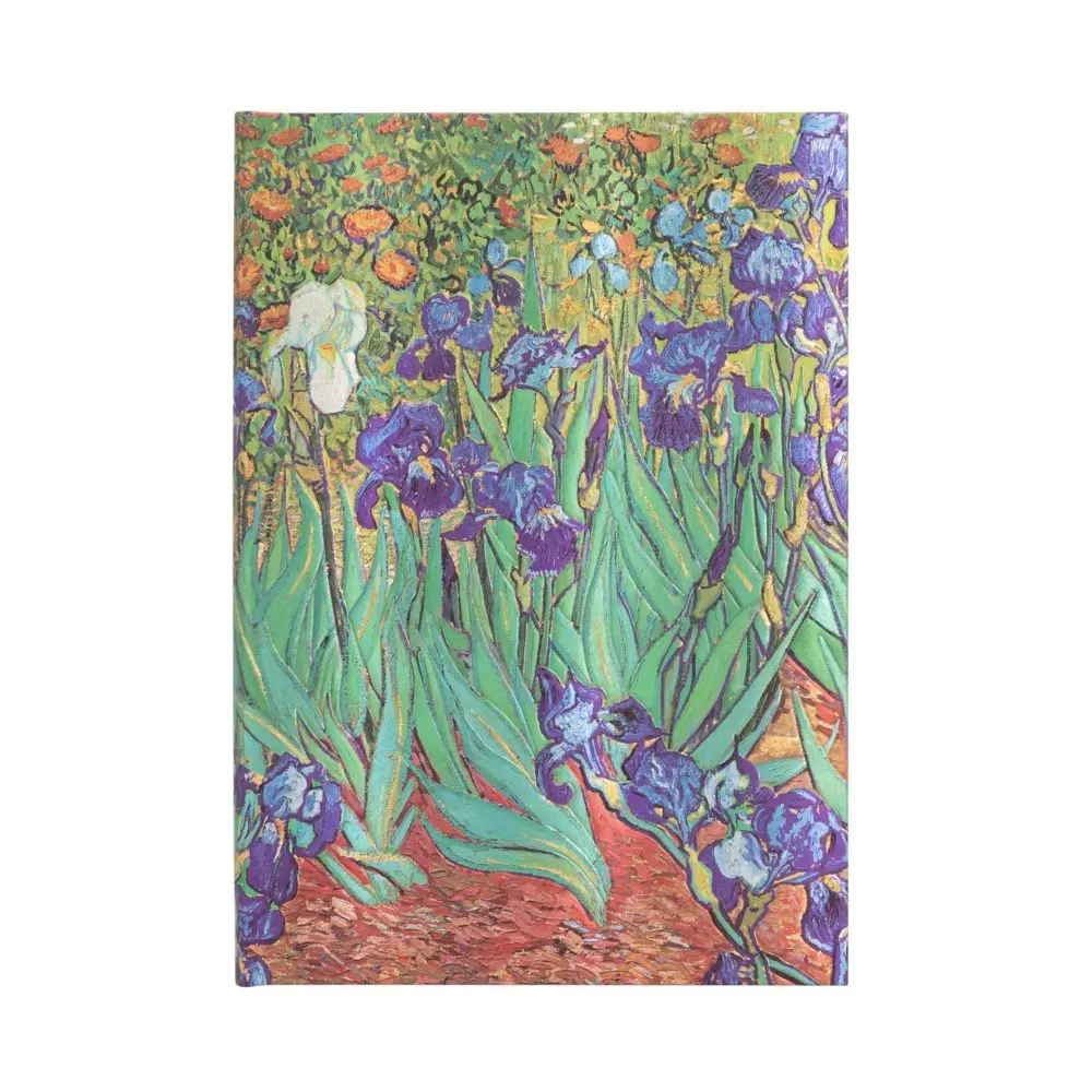 Cover: 9781439782057 | Notizbuch Van Goghs Schwertlilien Midi Unliniert | Buch | 2022