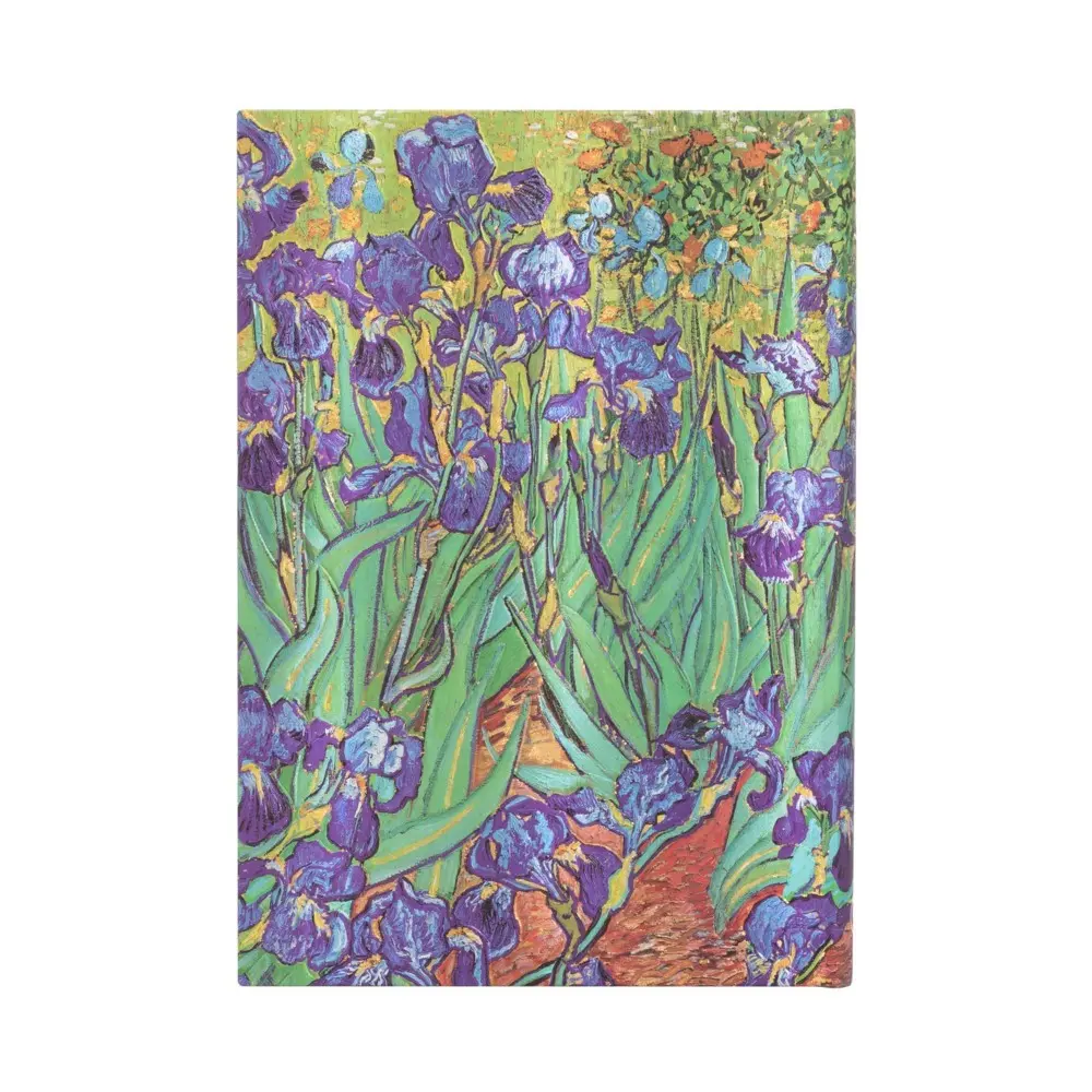 Bild: 9781439782057 | Notizbuch Van Goghs Schwertlilien Midi Unliniert | Buch | 2022