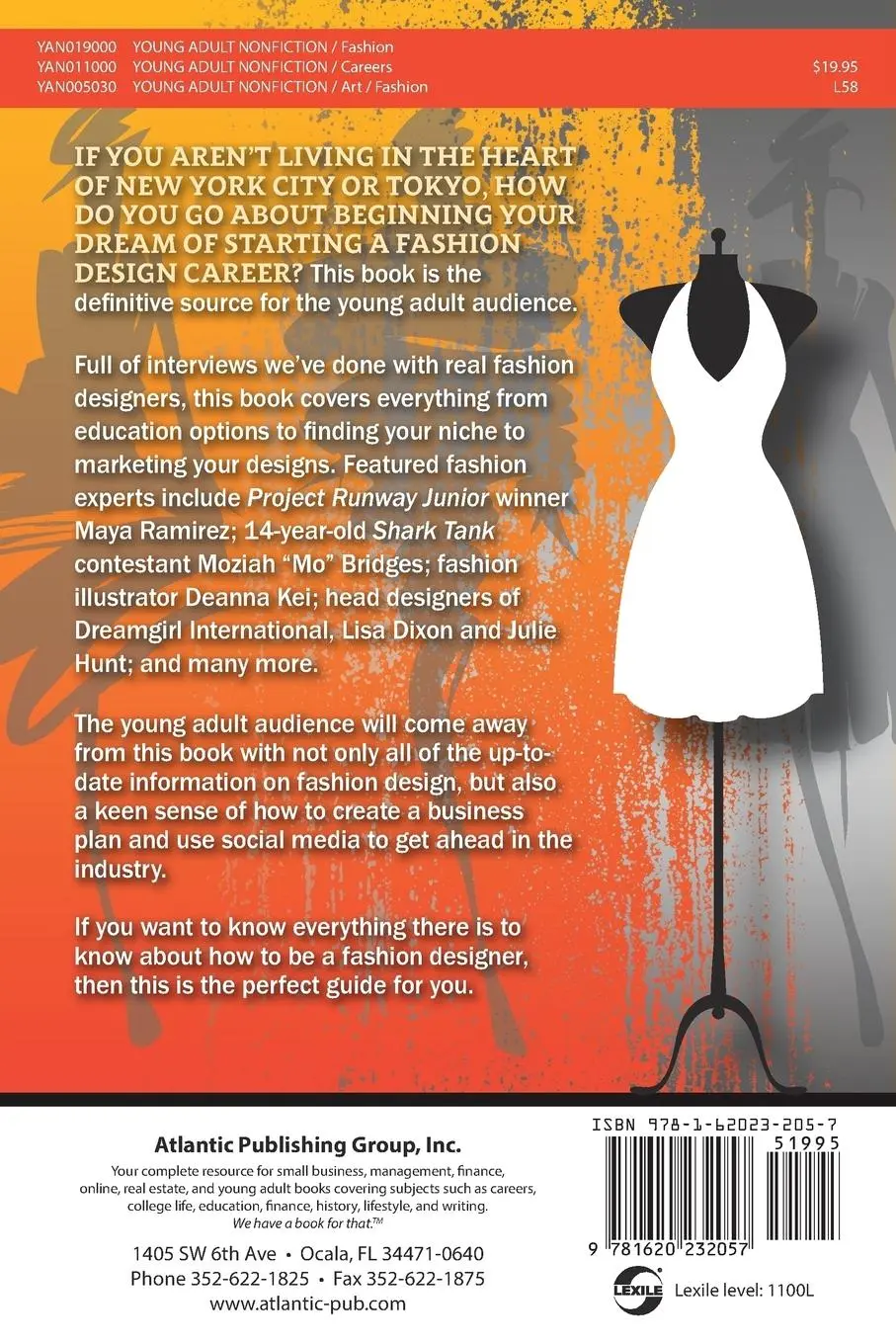 Rückseite: 9781620232057 | So You Want to Be a Fashion Designer | Here's the Info You Need | Buch