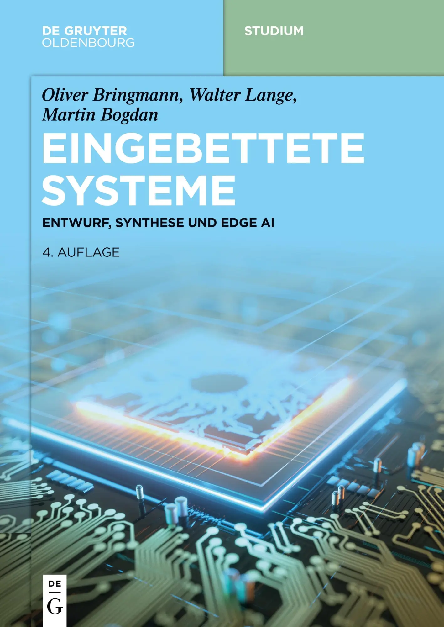 Cover: 9783110702057 | Eingebettete Systeme | Entwurf, Synthese und Edge AI | Taschenbuch