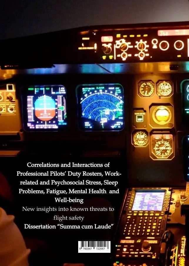 Rückseite: 9783347722057 | Professional airline Pilots' Stress, Sleep Problems, Fatigue and...