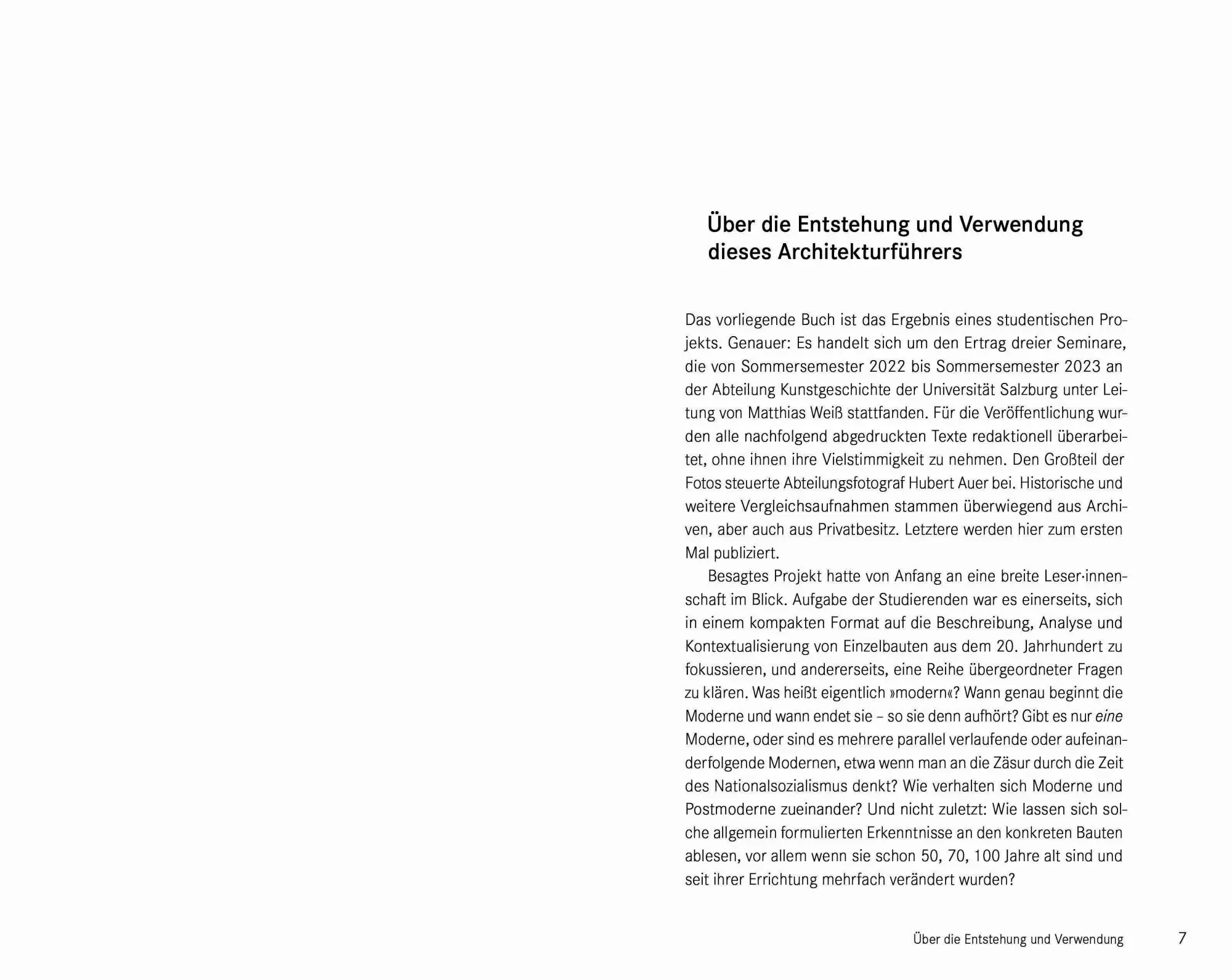 Bild: 9783702512057 | Moderne Architektur in Salzburg | Matthias Weiß | Buch | 225 S. | 2026