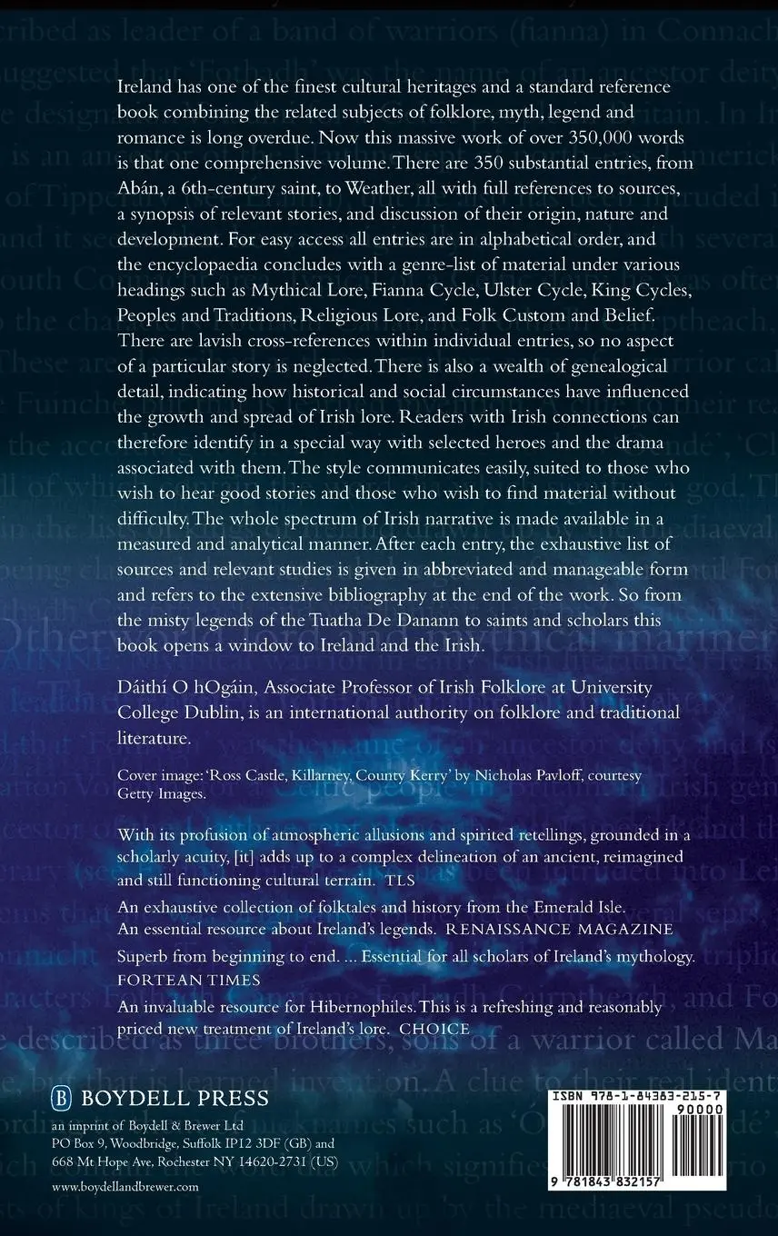 Rückseite: 9781843832157 | The Lore of Ireland | An Encyclopaedia of Myth, Legend and Romance