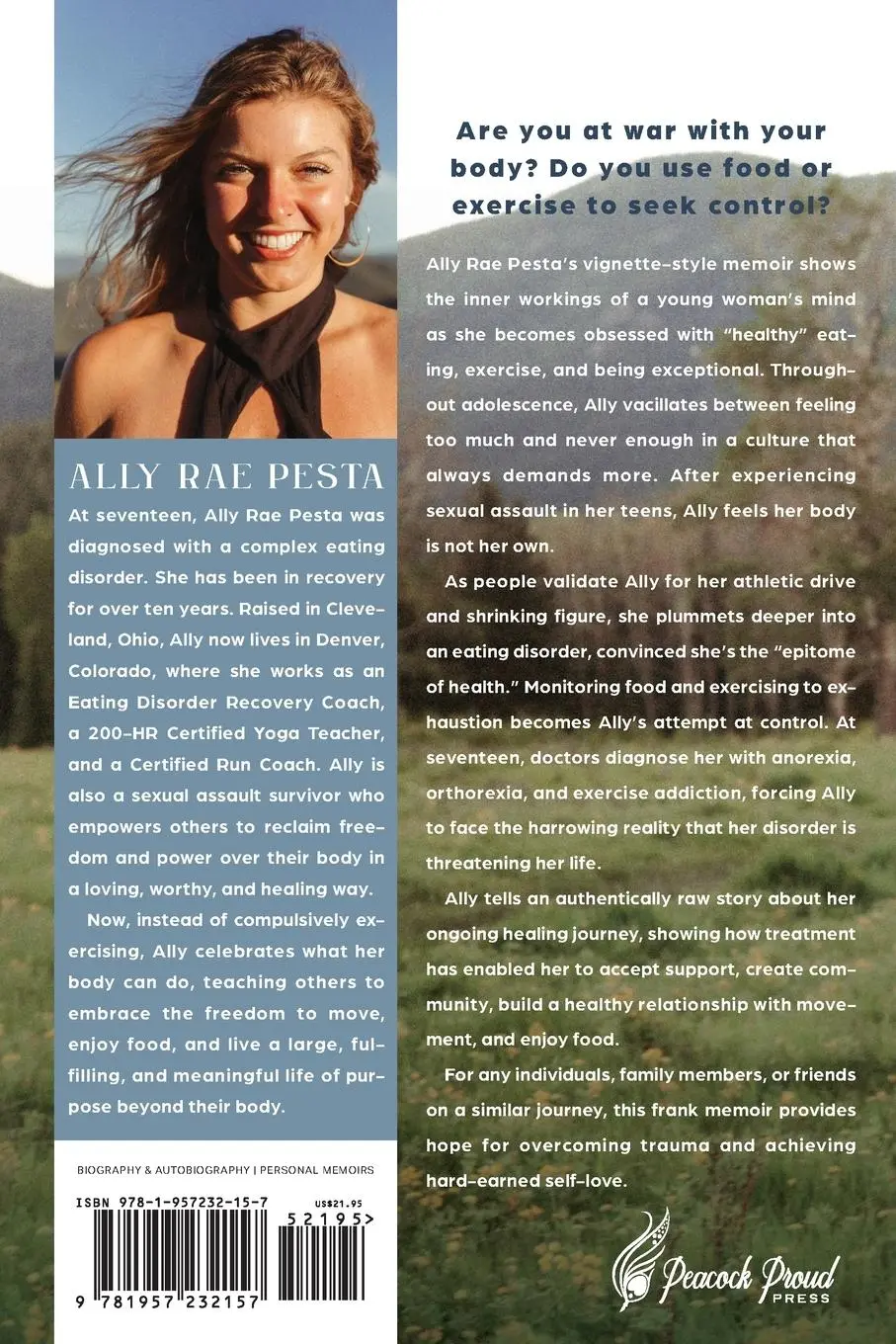 Rückseite: 9781957232157 | Beyond My Body | Ally Rae Pesta | Taschenbuch | Englisch | 2023