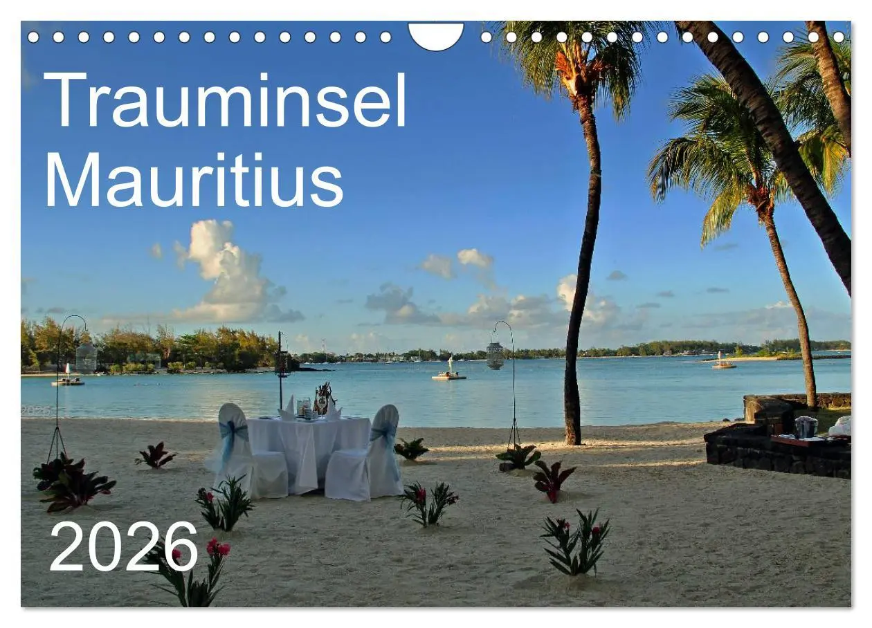 Cover: 9783516172157 | Trauminsel Mauritius (Wandkalender 2026 DIN A4 quer), CALVENDO...